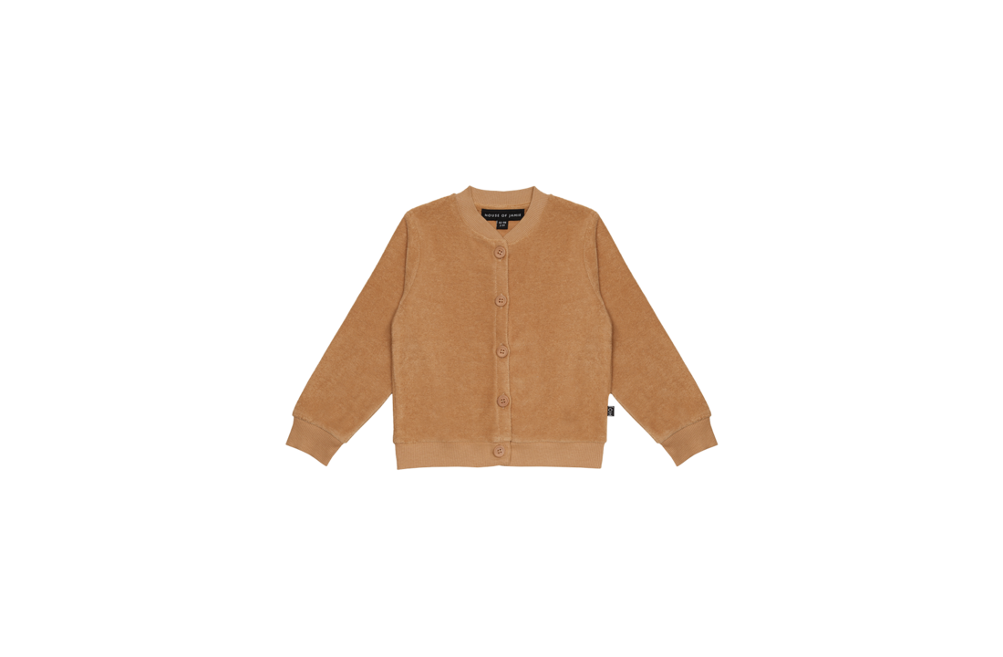 Boys button Cardigan Apple Cider, House Of Jamie