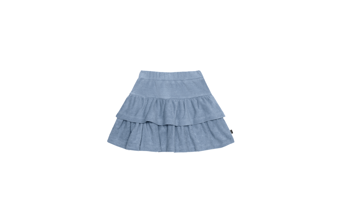Ruffled skirt faded Denim, House Of Jamie