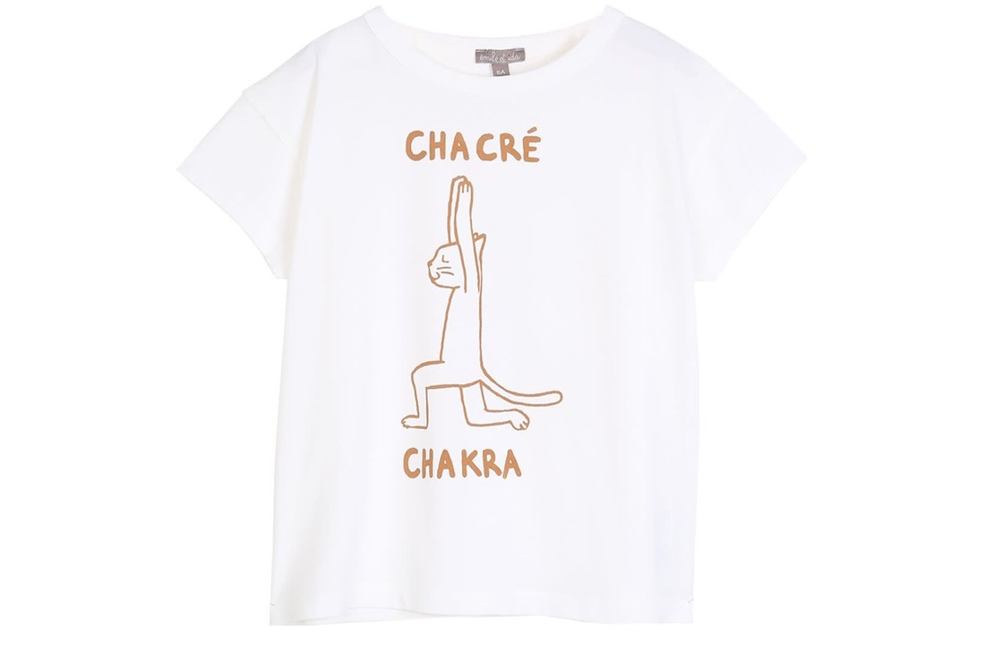 T-shirt Ecru Chakra, Emil et Ida