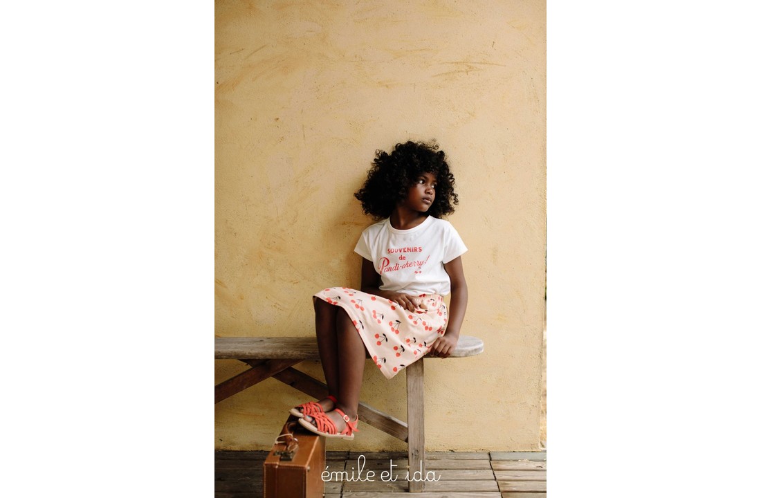 Skirt creme coeurises, Emil Et Ida