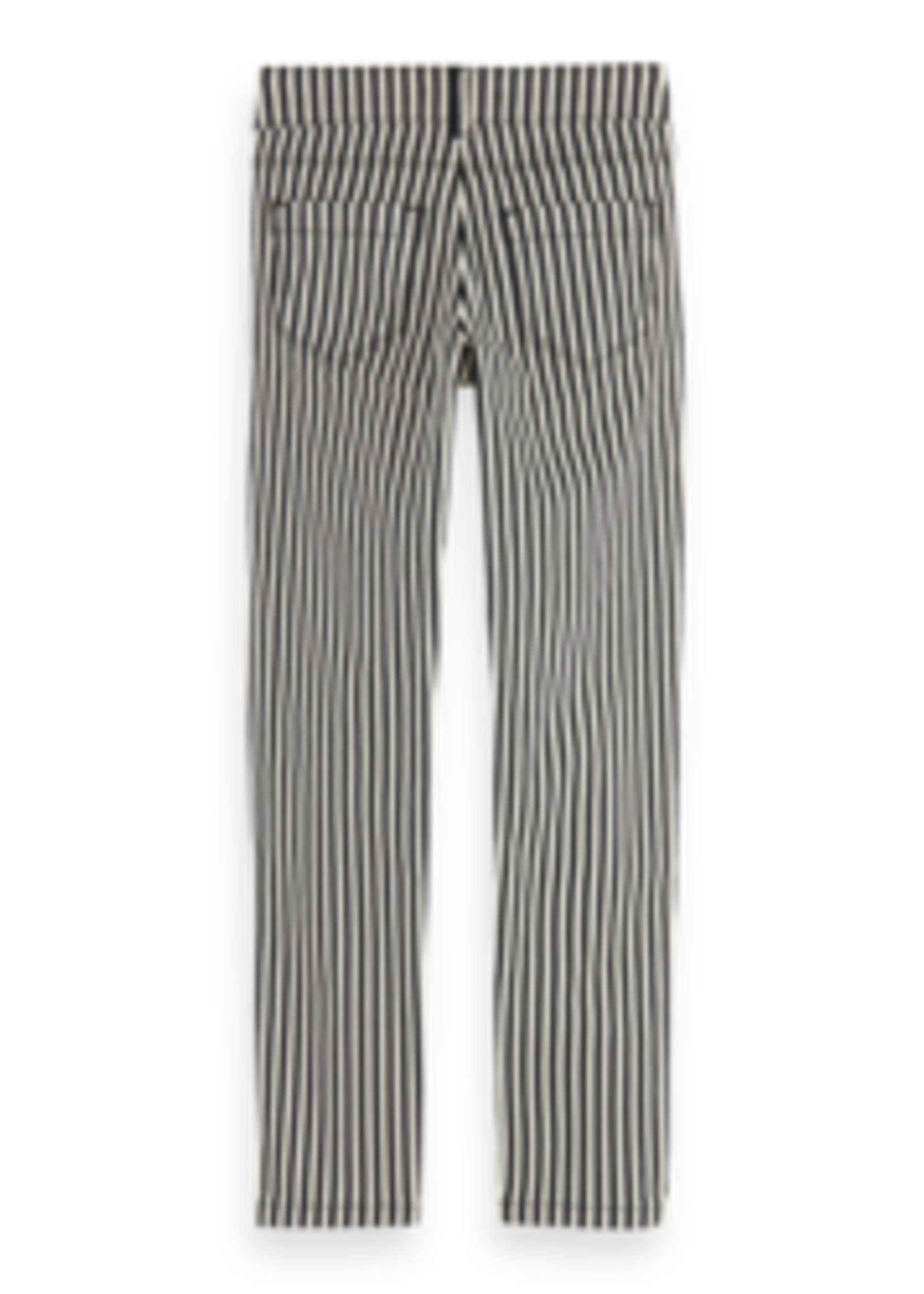 Organic skinny fit pants Black/white, Scotch R'belle