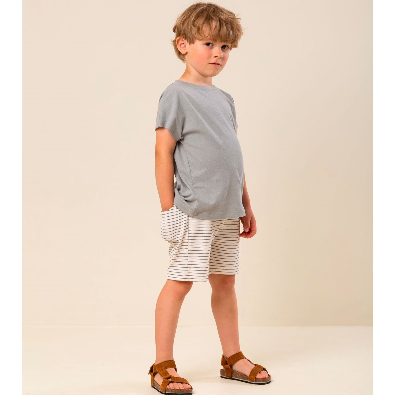 Short Paulo blue stripe, MarMar Copenhagen