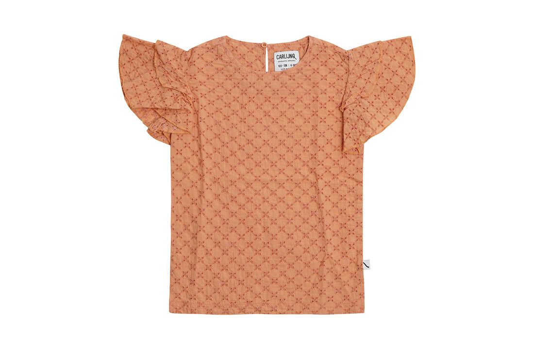 Broderie ruffled shirt, CarlijnQ