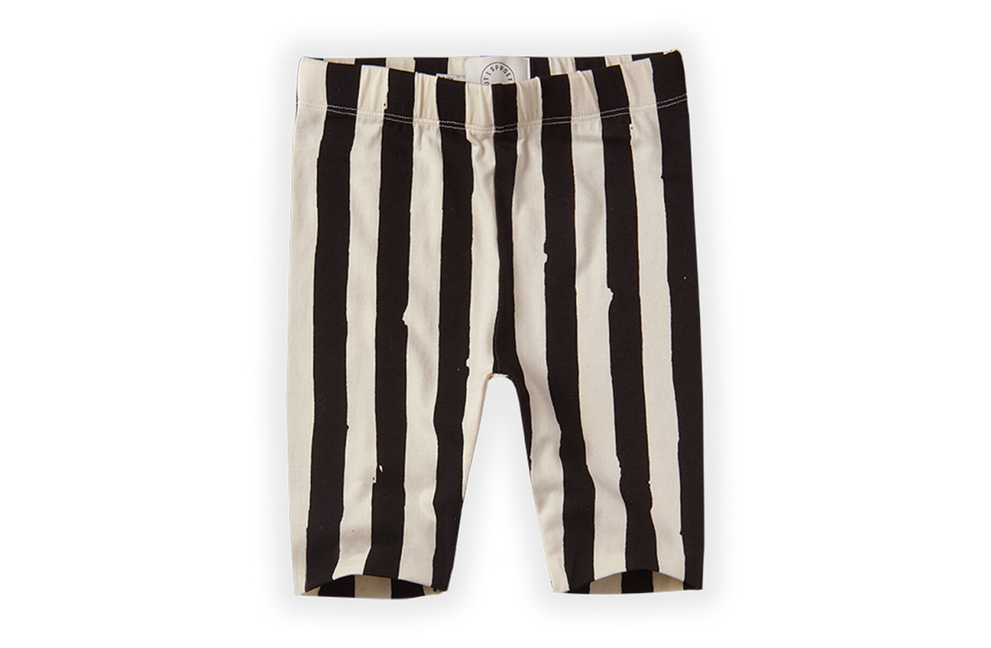 Short legging painted stripes, Sproet & Sprout