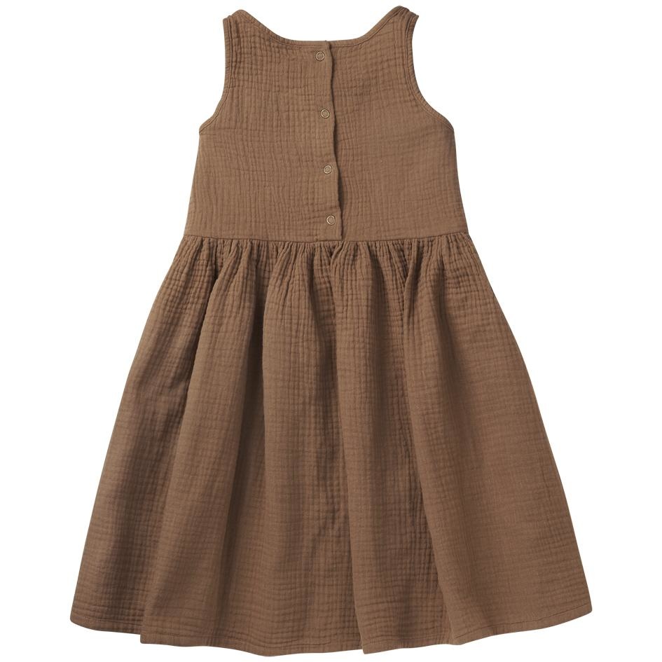 Sleeveless dress warm earth, Mingo