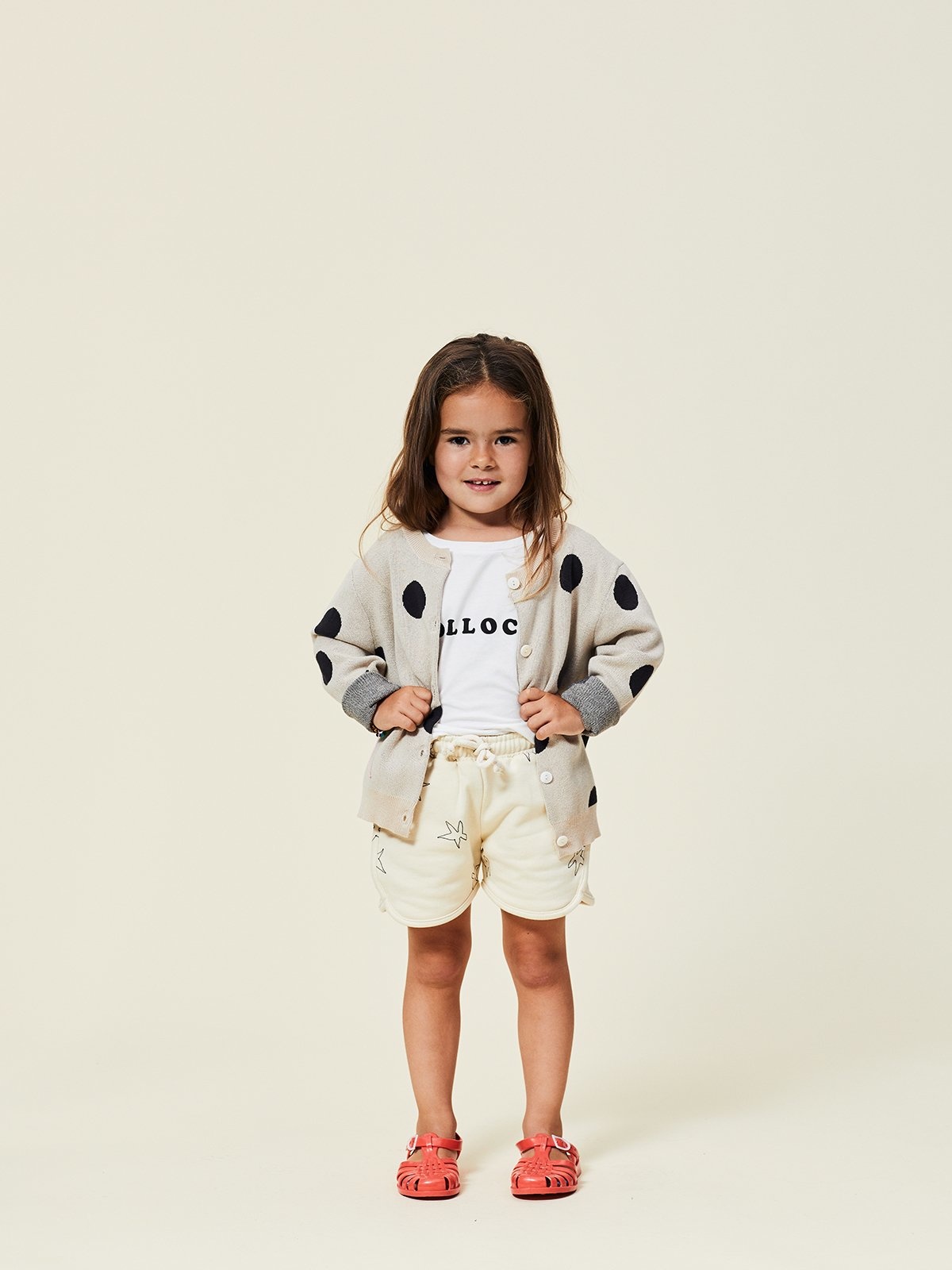 Sandy starfish jogging shorts, Maed for Mini