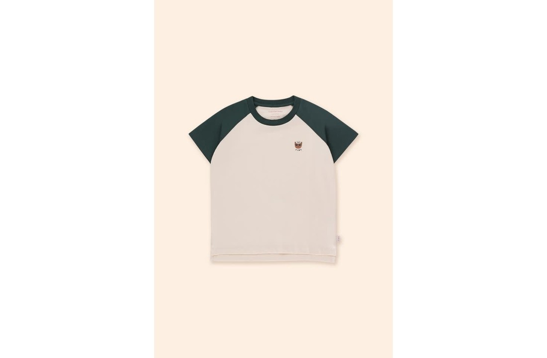 Tee cat colorblock, Tiny cottons