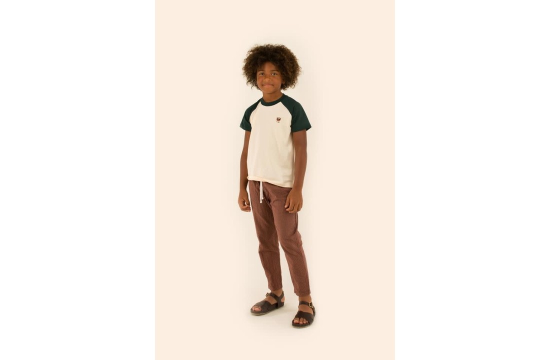Tee cat colorblock, Tiny cottons