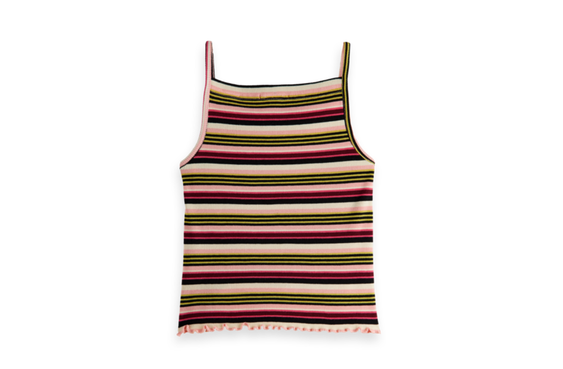 Rib Tanktop Stripe, Scotch R'belle