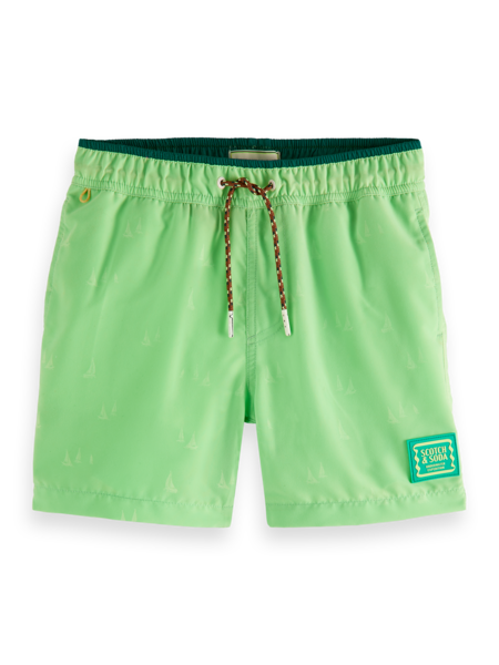 Magic print shorts green, Scotch Shrunk