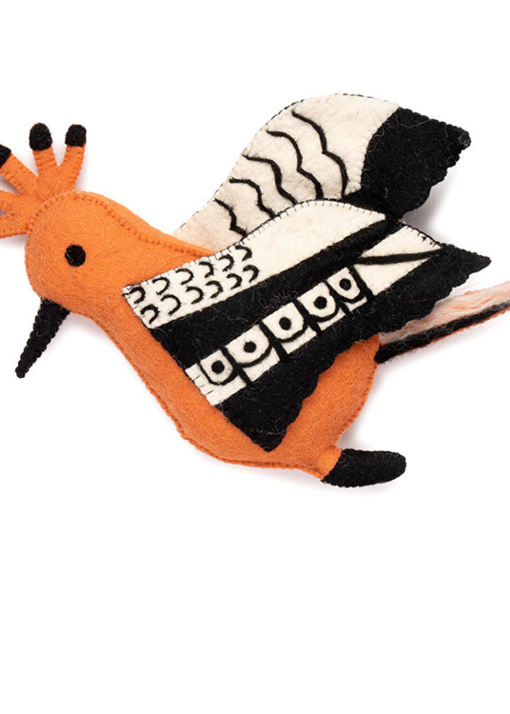 Kidsdepot Kody vilten vogel hoopoe, kidsdepot
