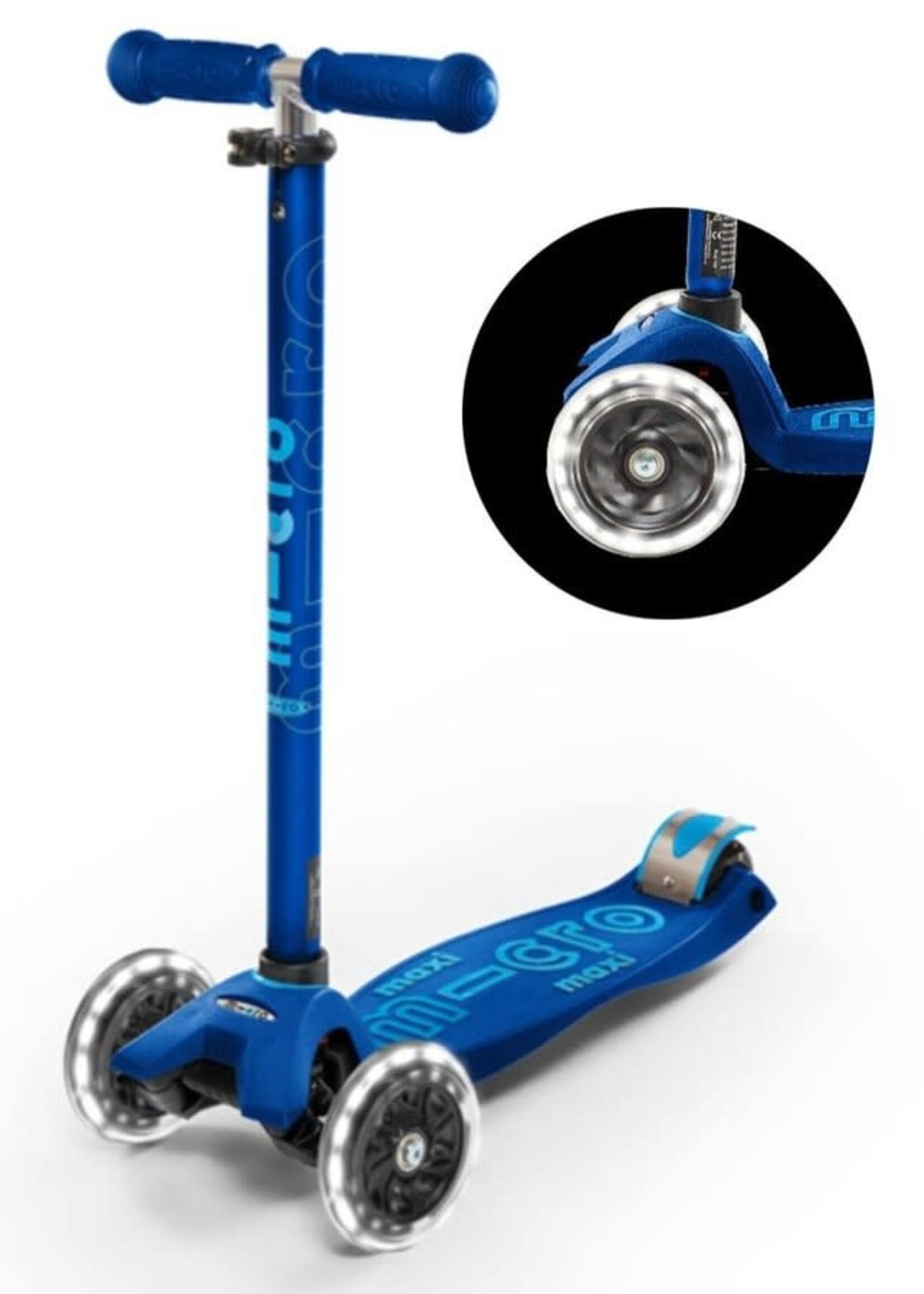 Micro Step Maxi Micro Step deluxe LED Marineblauw