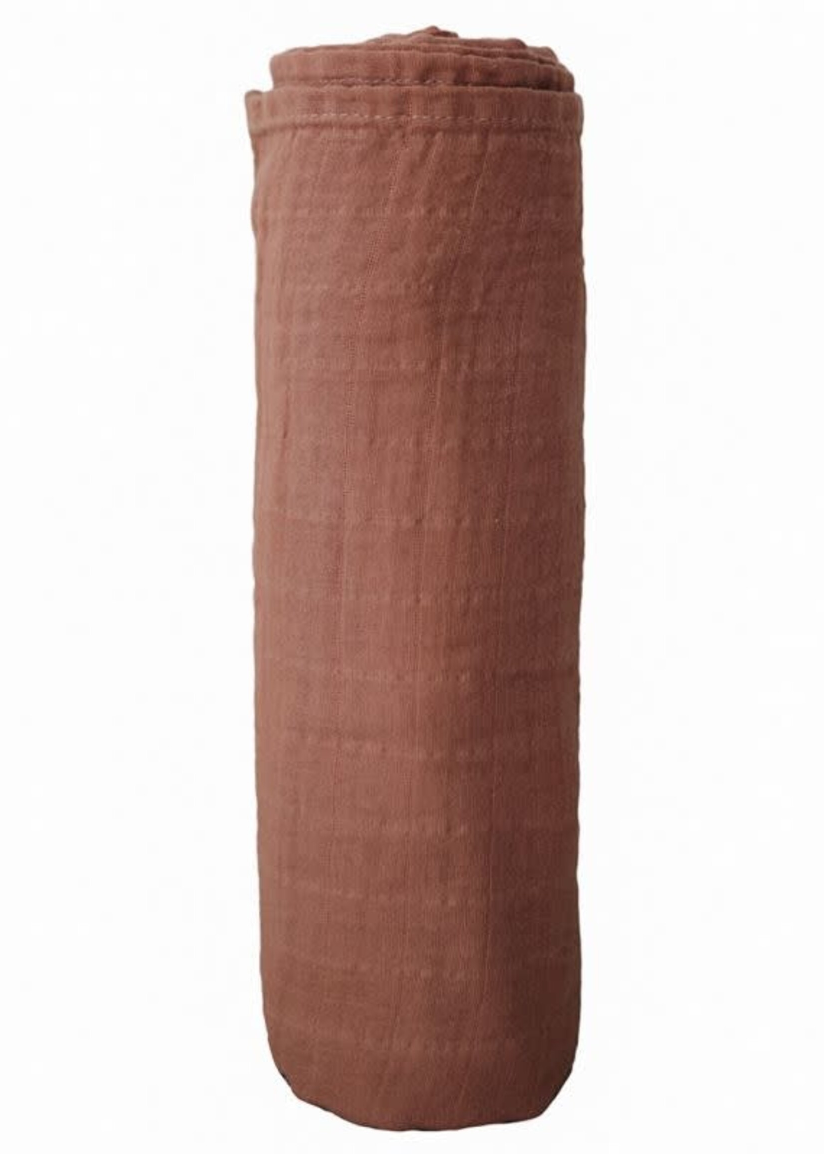 Mushie Mushie swaddle Cognac