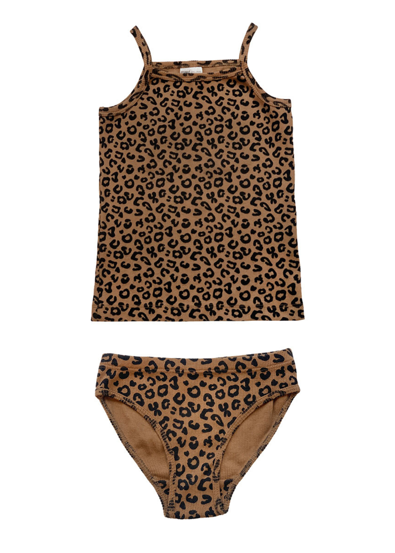 Maed for mini Chocolate Leopard, undies girls, Maed for Mini