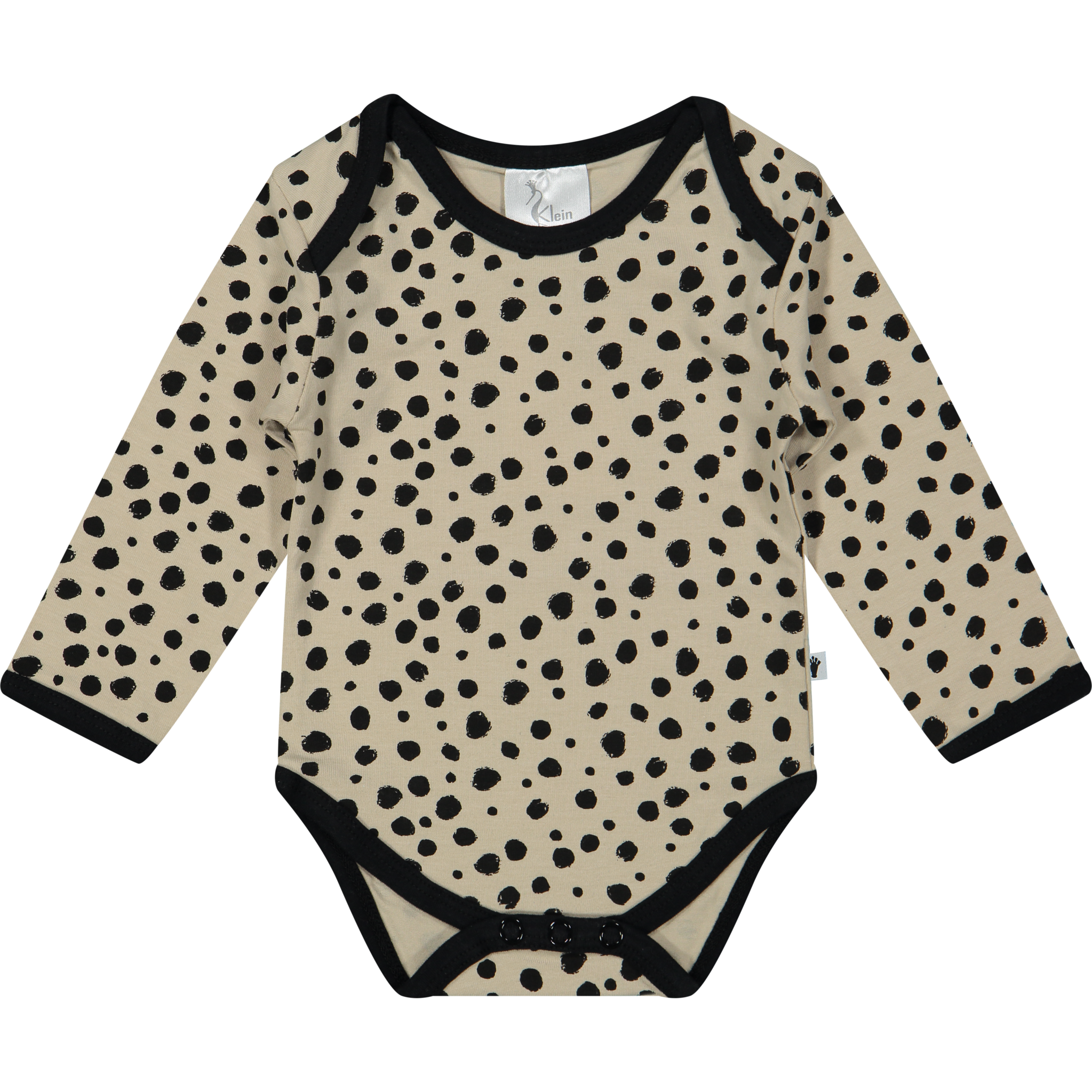 Body beige/ black dot, Klein