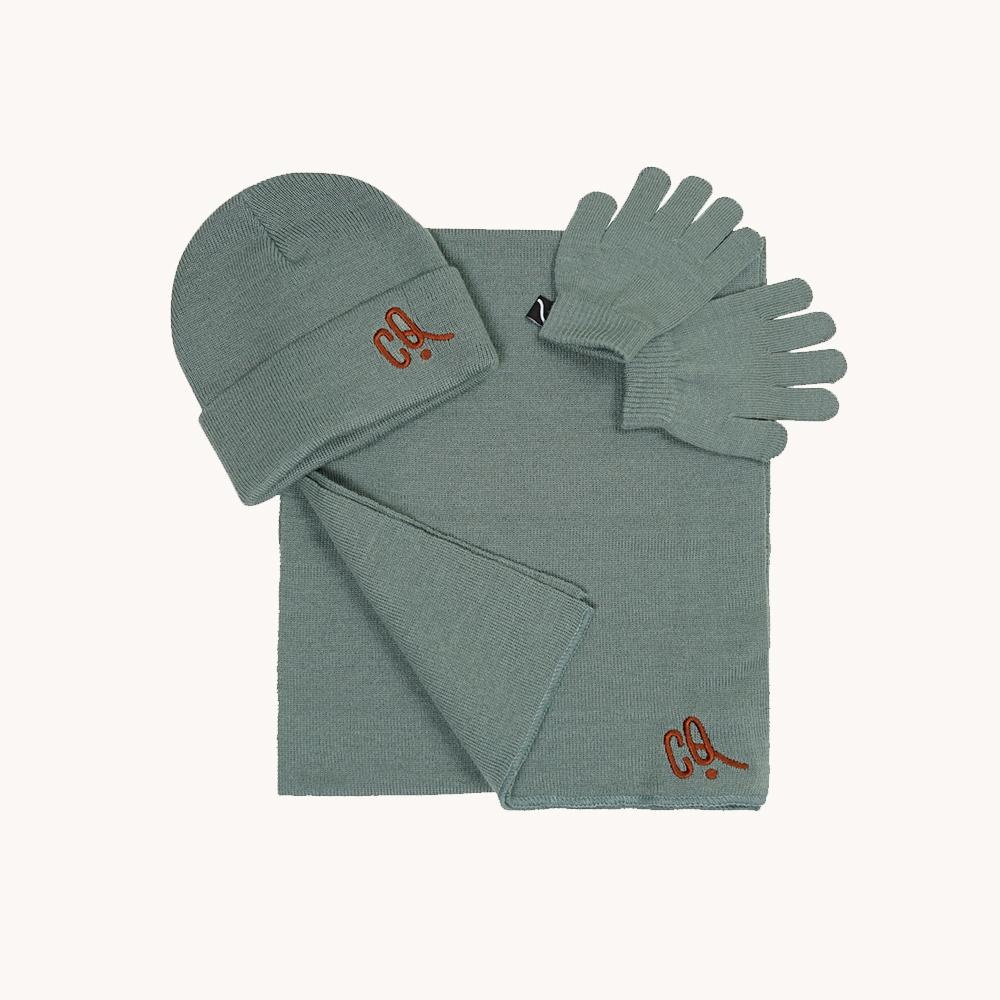 Beanie Scarf Gloves set - Iceberg, onze size, CarlijnQ