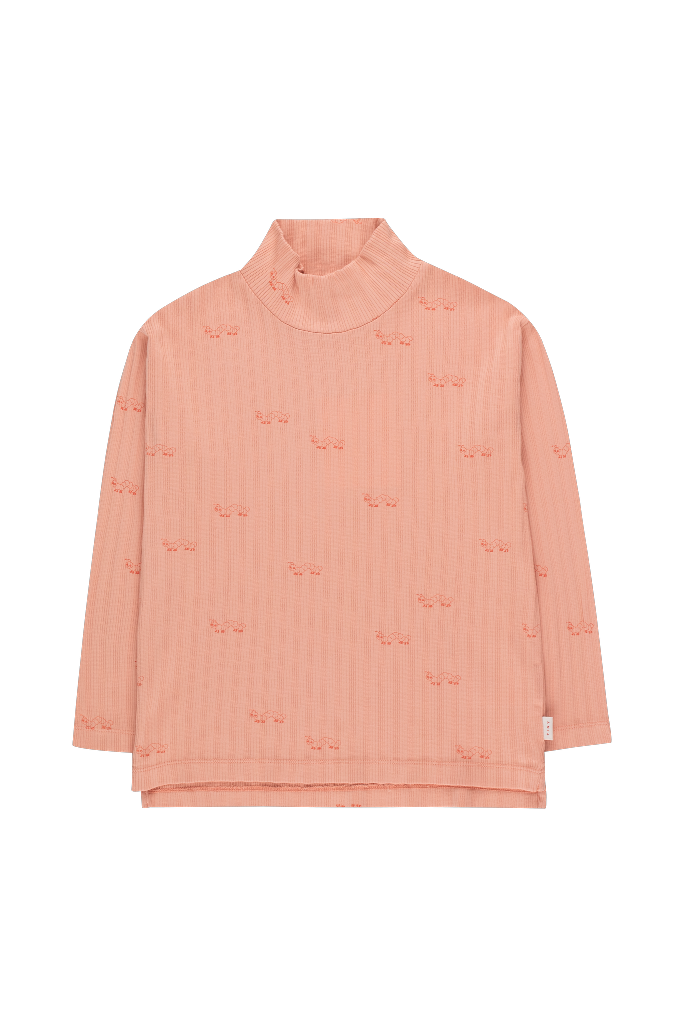 Cattepillars mockneck tee, Tiny Cottons