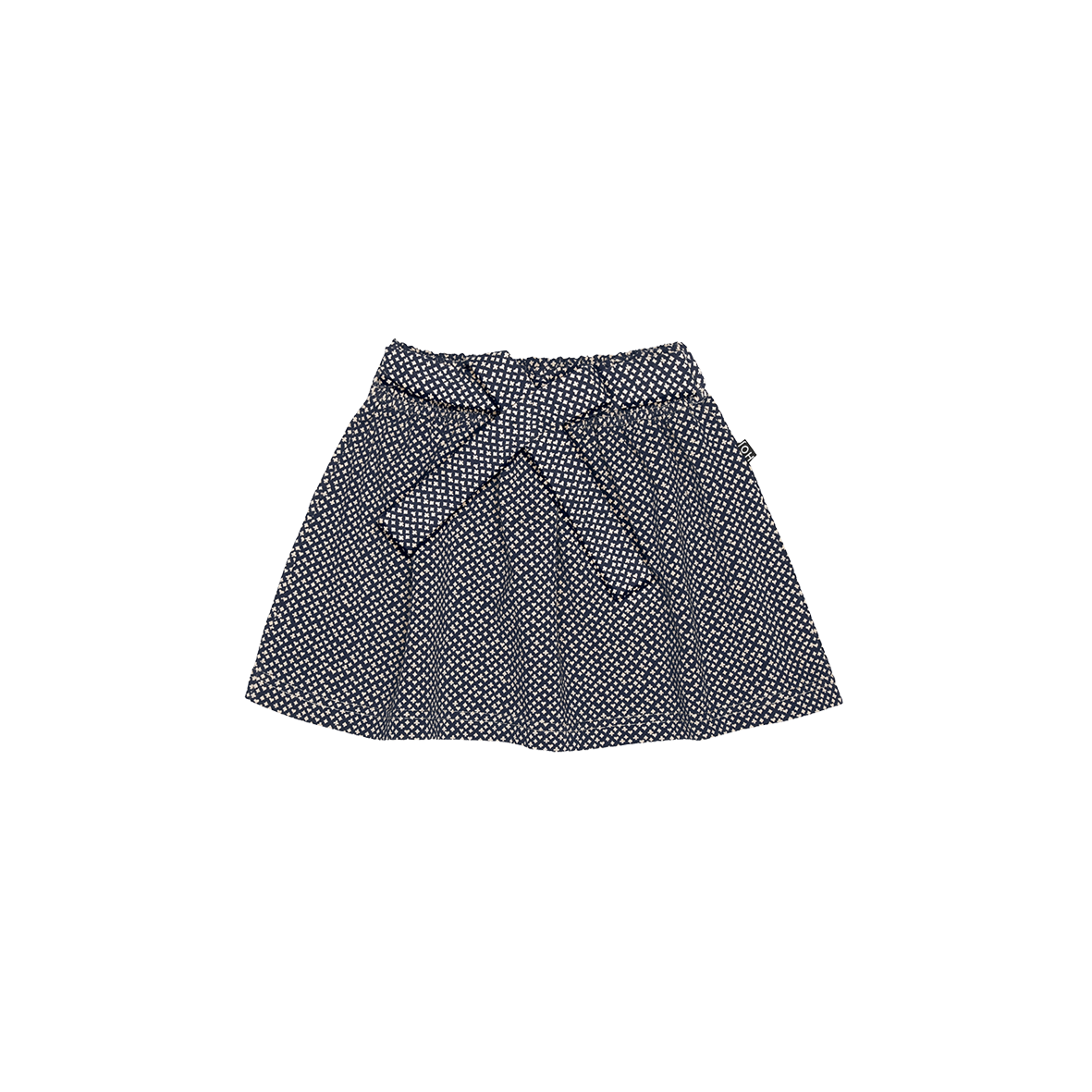 Mini bow skirt vintage blue cardhouse , House of Jamie