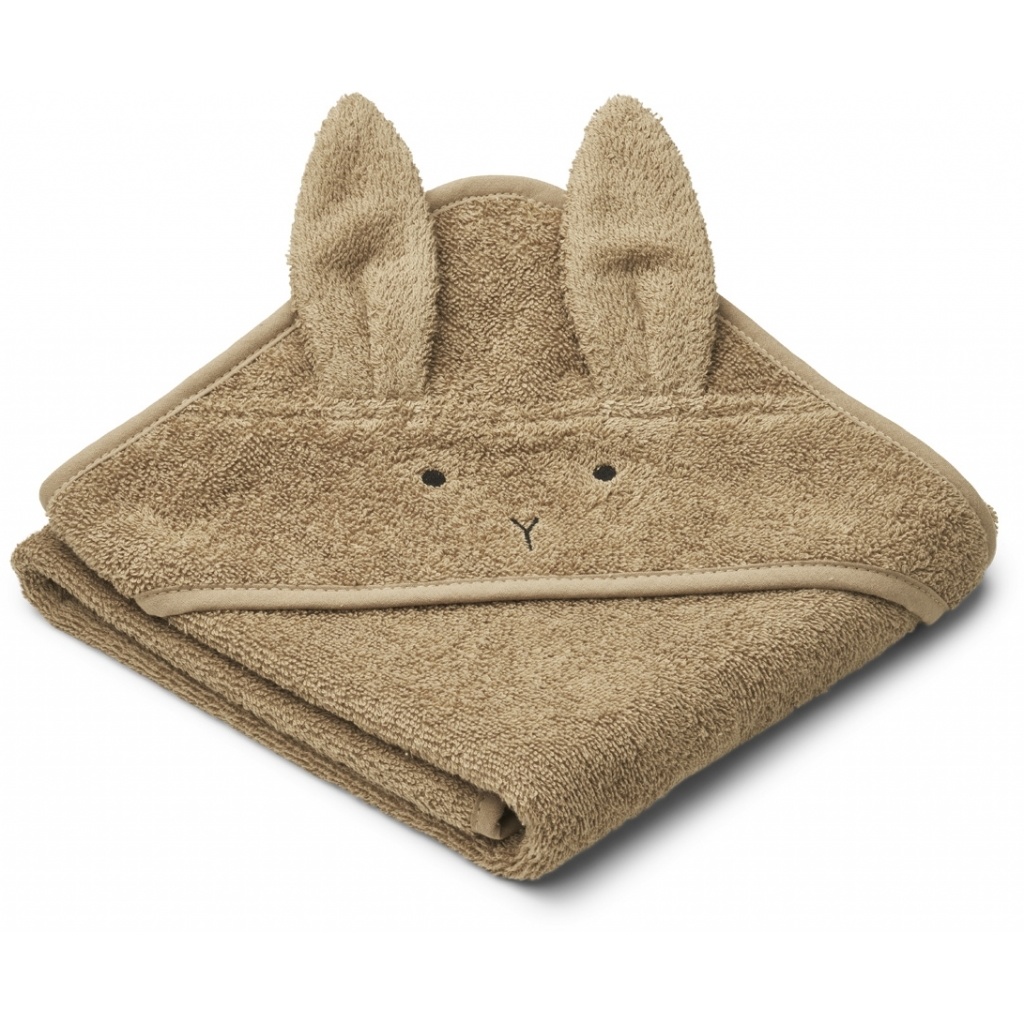 Albert hooded towel Rabbit oat, Liewood