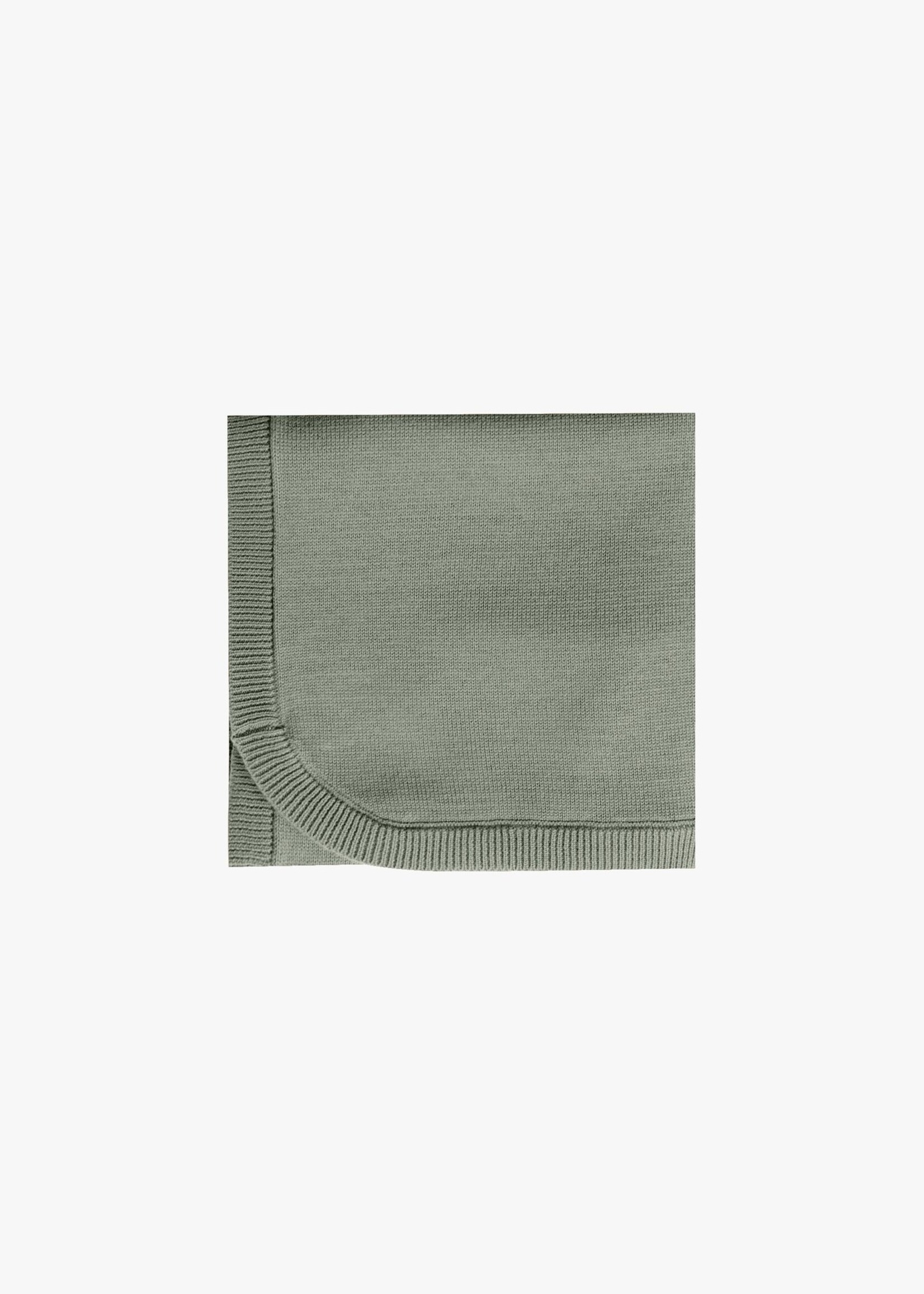 Knit Baby Blanket Basil, Quincy Mae