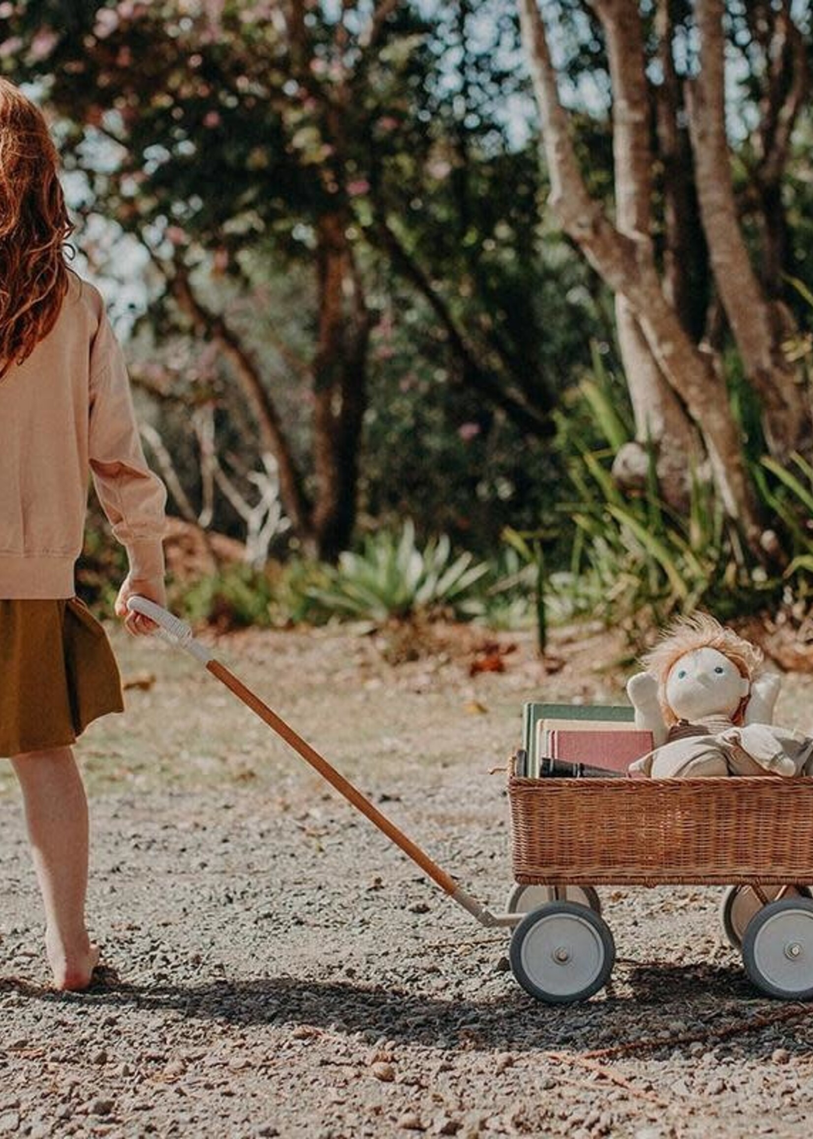 Olliella Wonderwagon Rattan Natural, Olliella