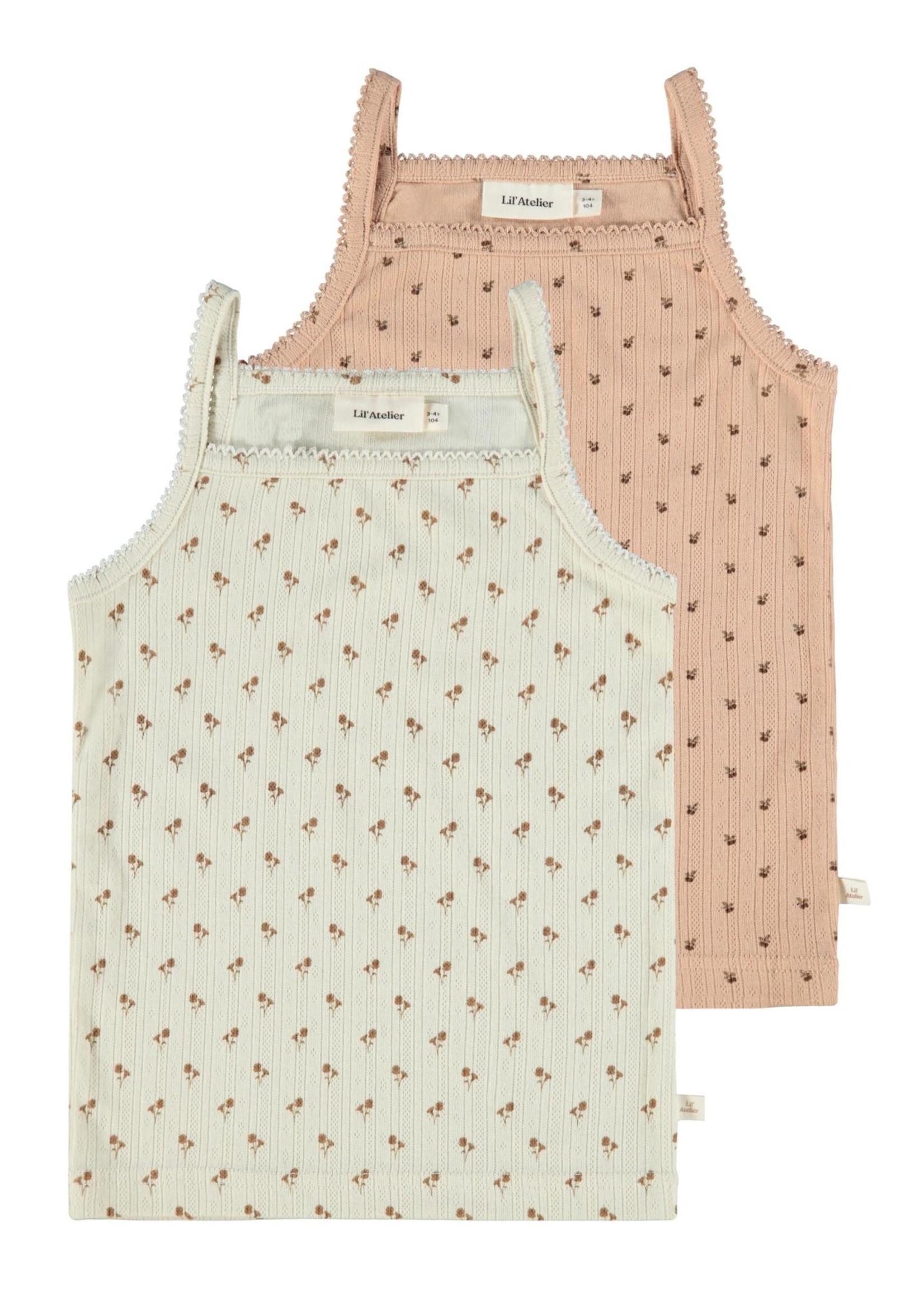 Lil Atelier Hempjes Cami ( 2 Pack), Lil Atelier