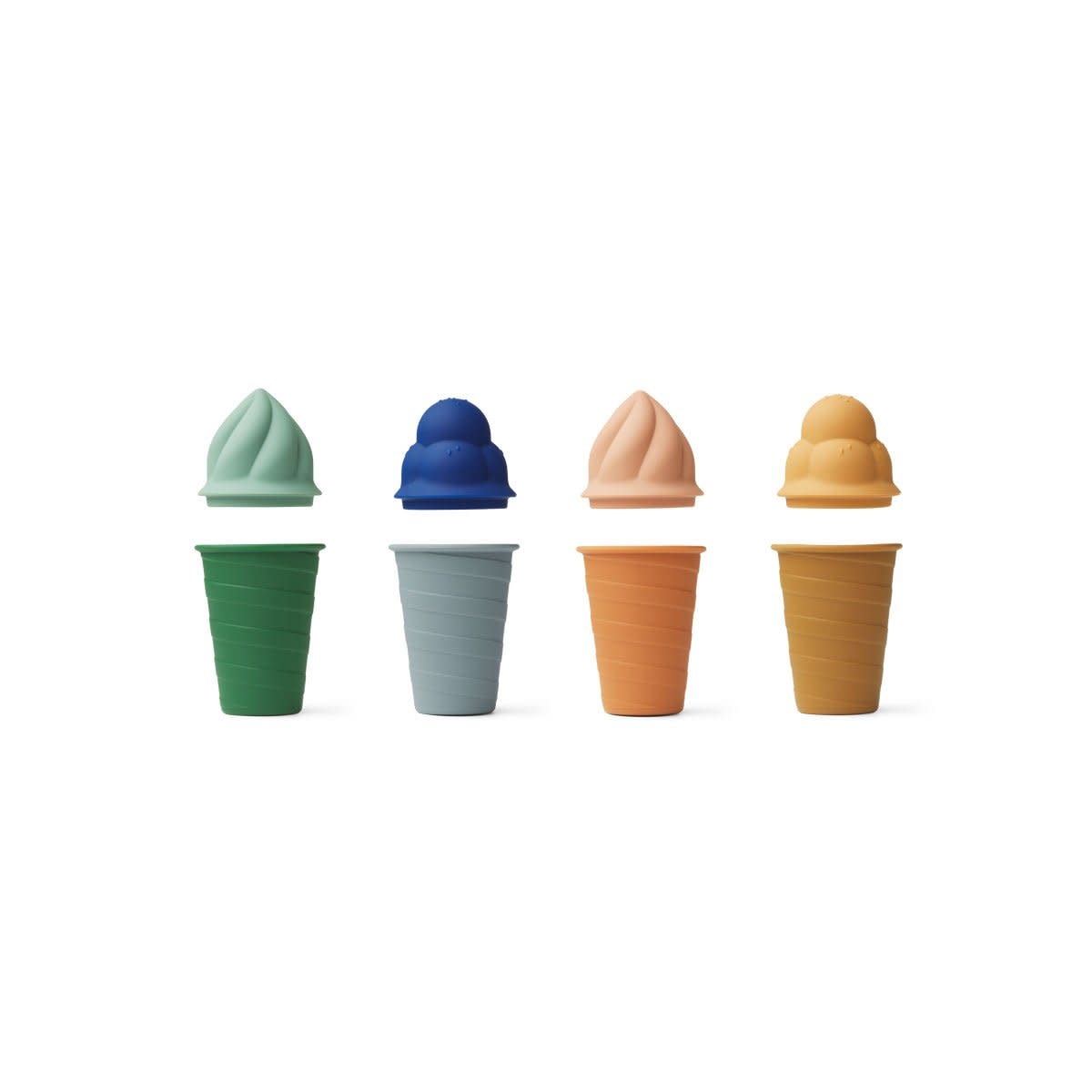 Baby ice cream toy( 4 pack) blue multimix, Liewood