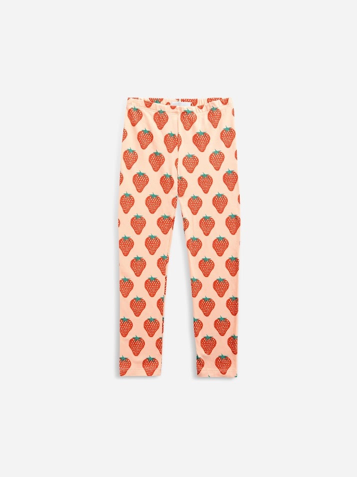 Strawberry allover legging, Bobo Choses