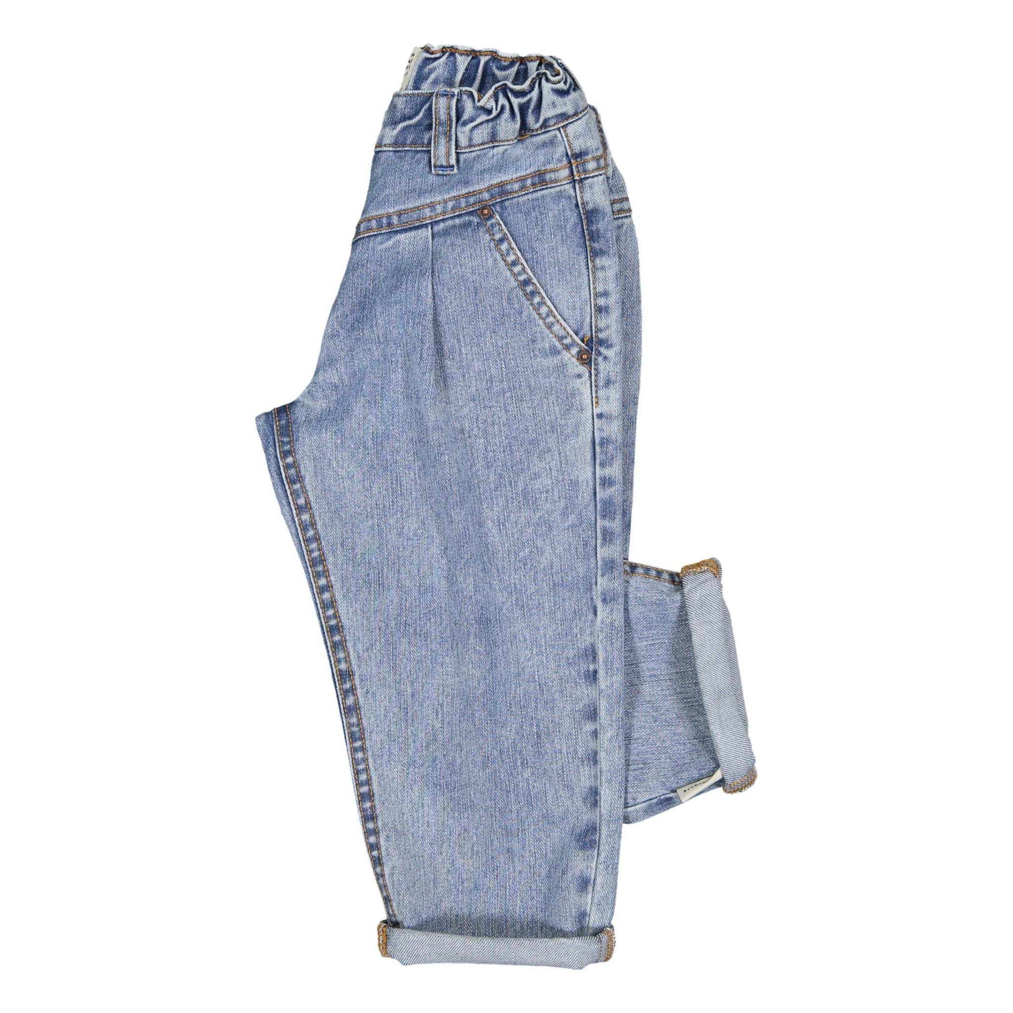 Mom fit trousers blue denim, Piupiuchick