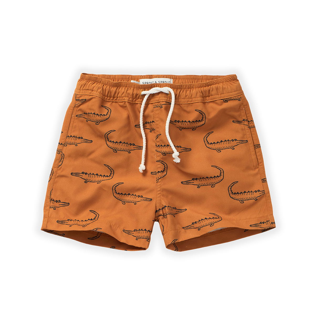 Swimshort croco print, Sproet & Sproet