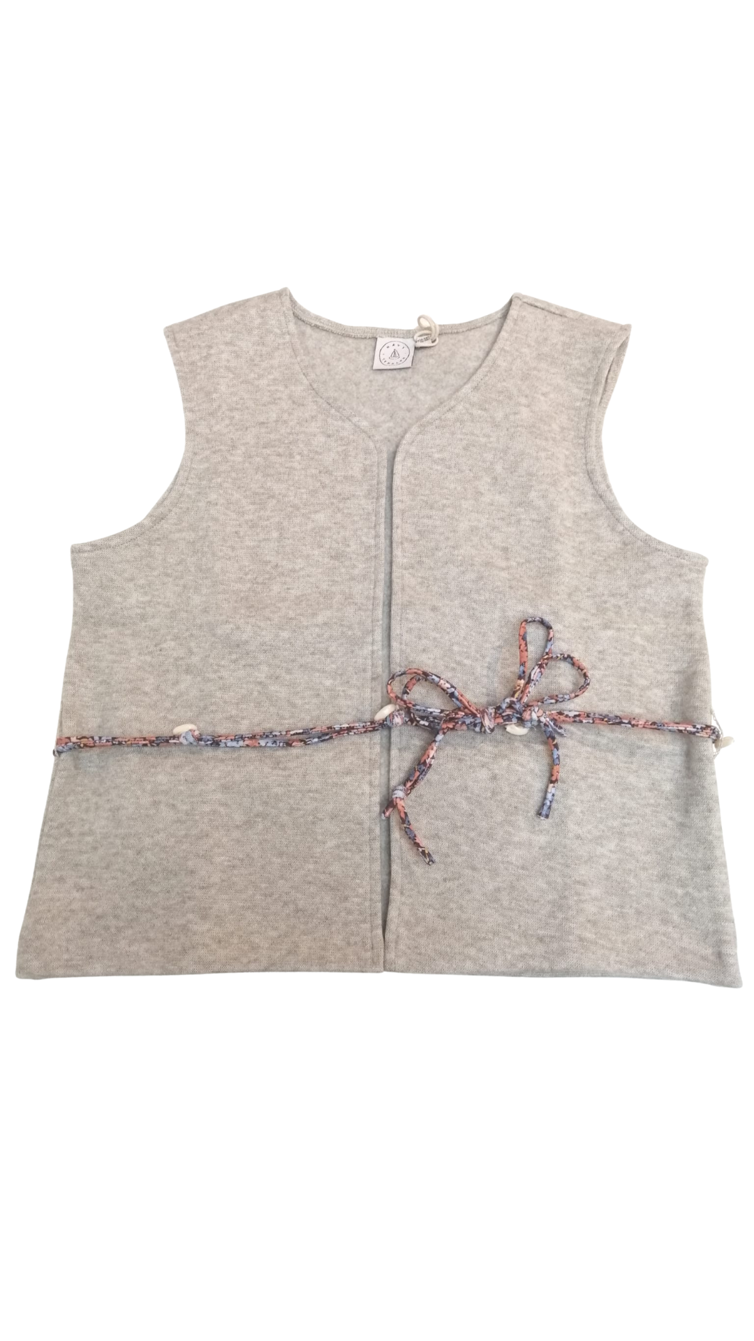 Gilet sand, Navy Natural