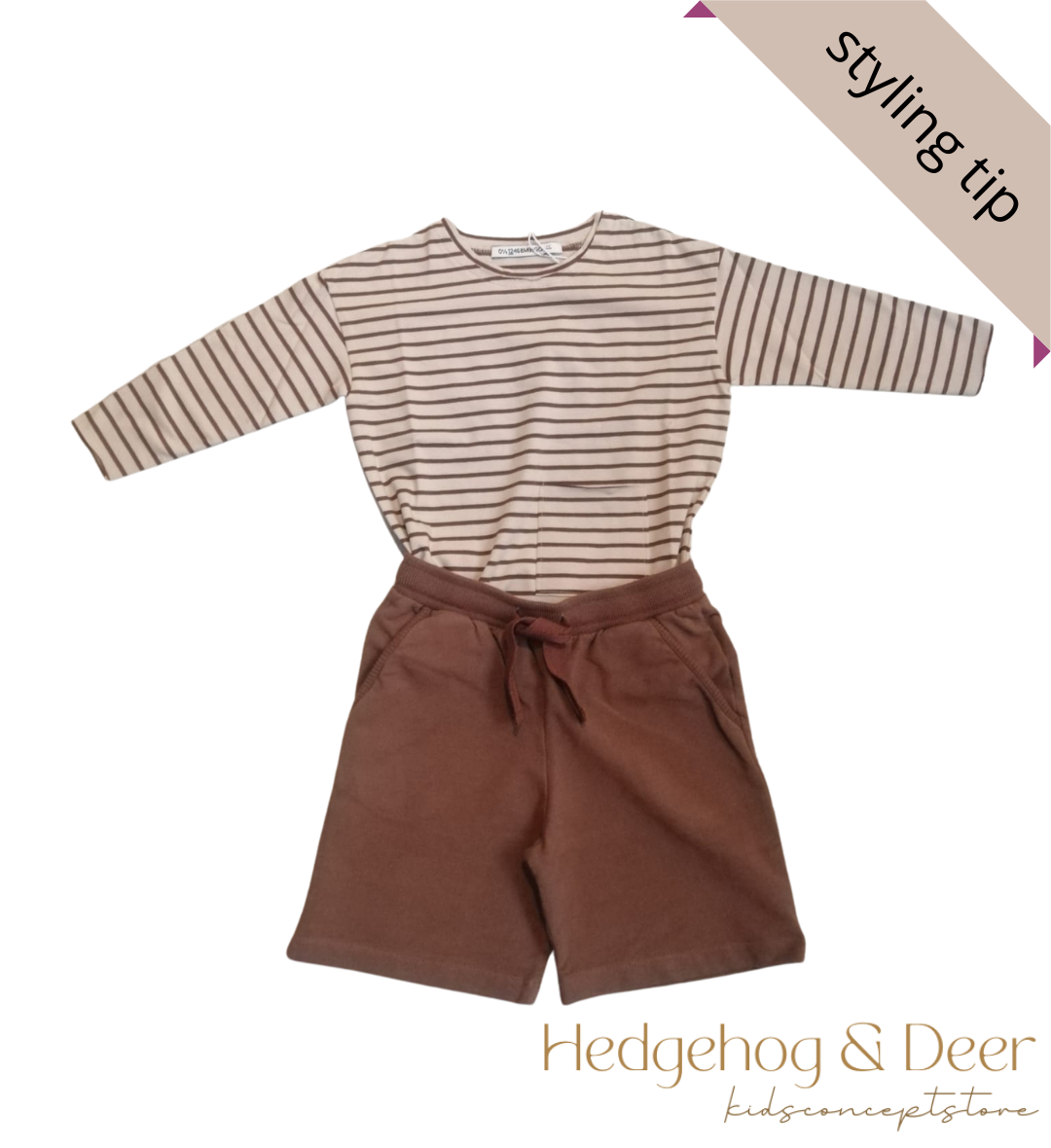 Longsleeve stripe baobab, Mingo