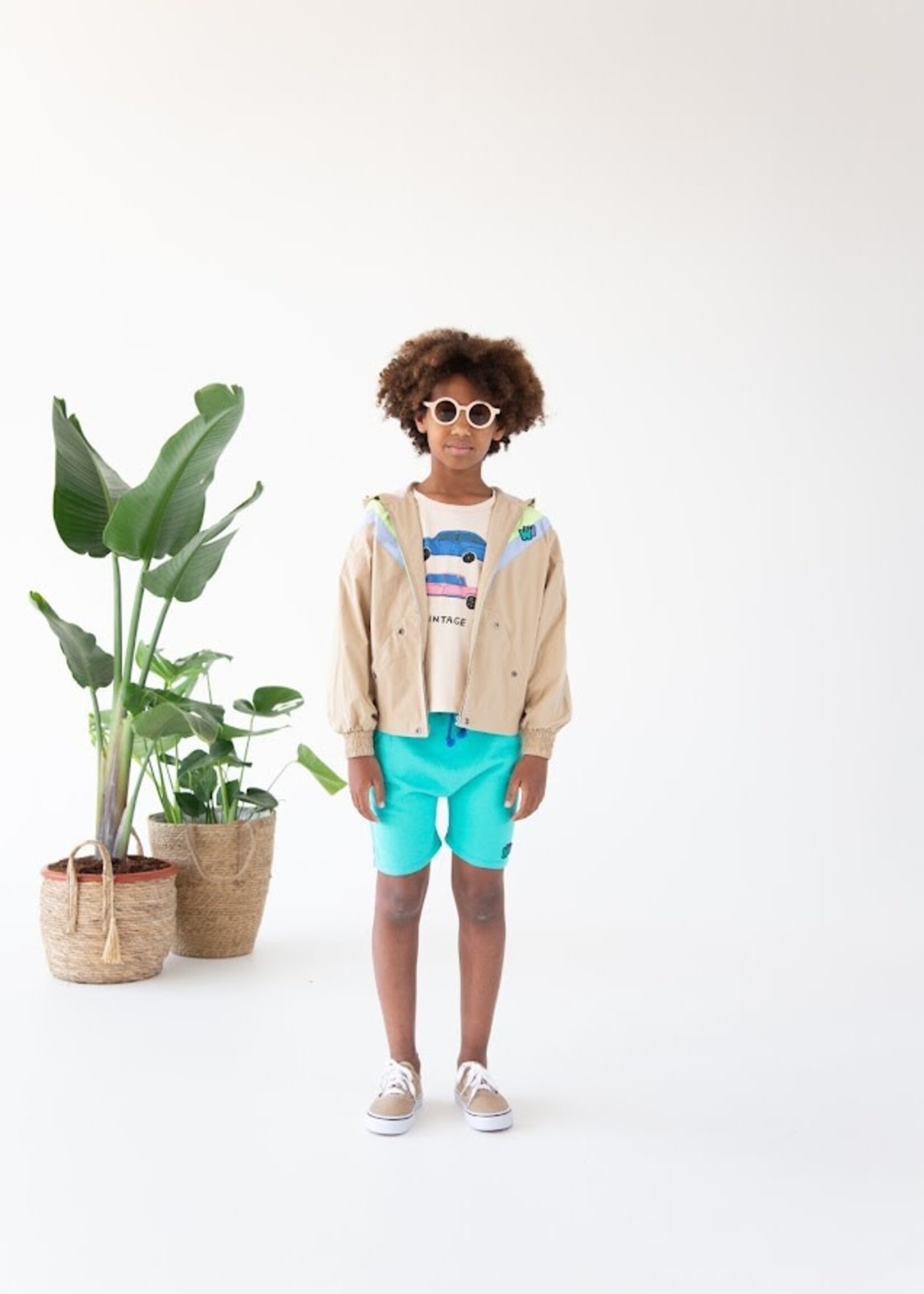 Wander & wonder Windbreaker flax, Wander & wonder