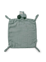 Liewood Agente cuddle  cloth tractor blue fog, Liewood