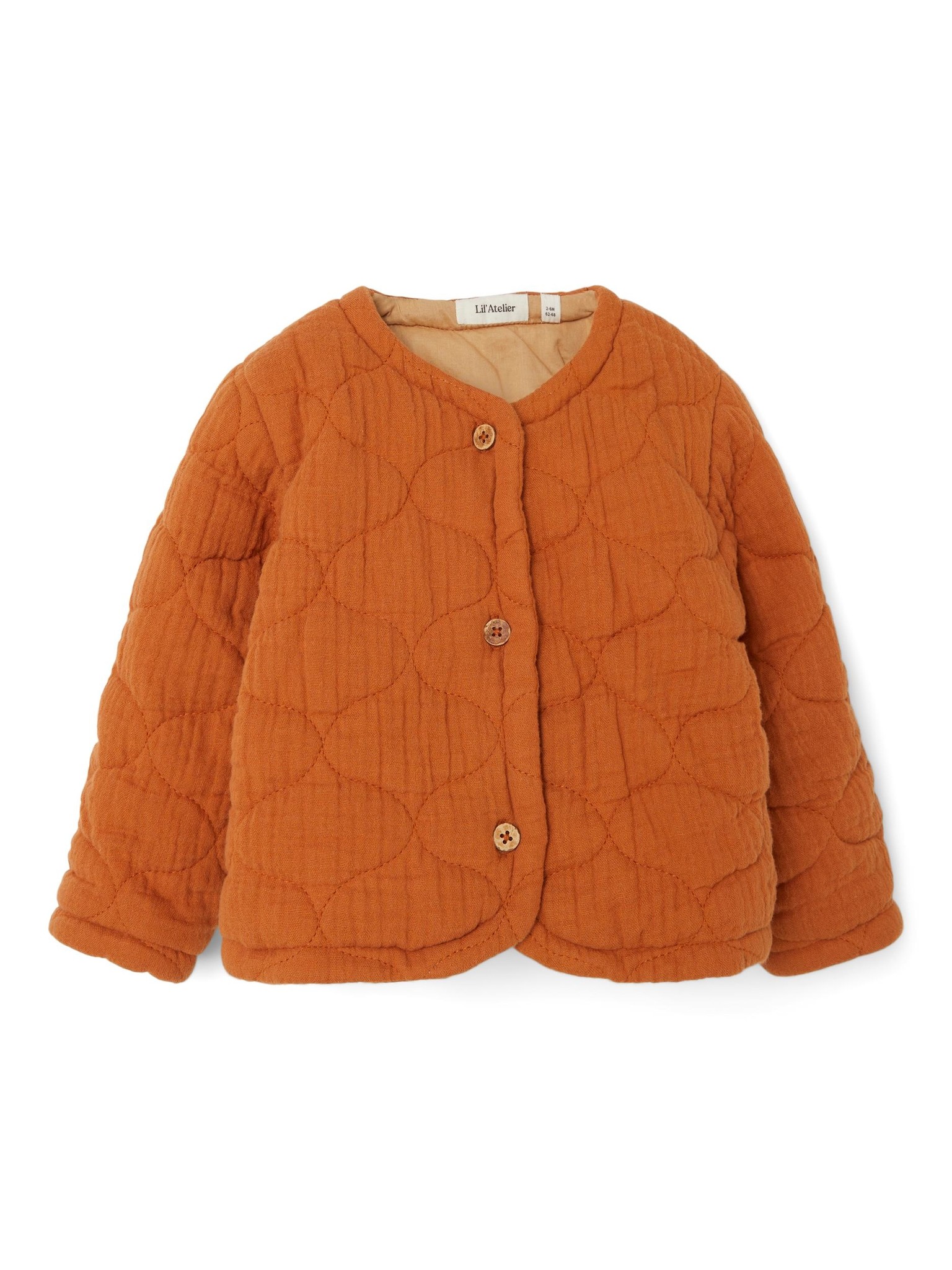Dahlia short loose quilt jacket Bran Lil Atelier