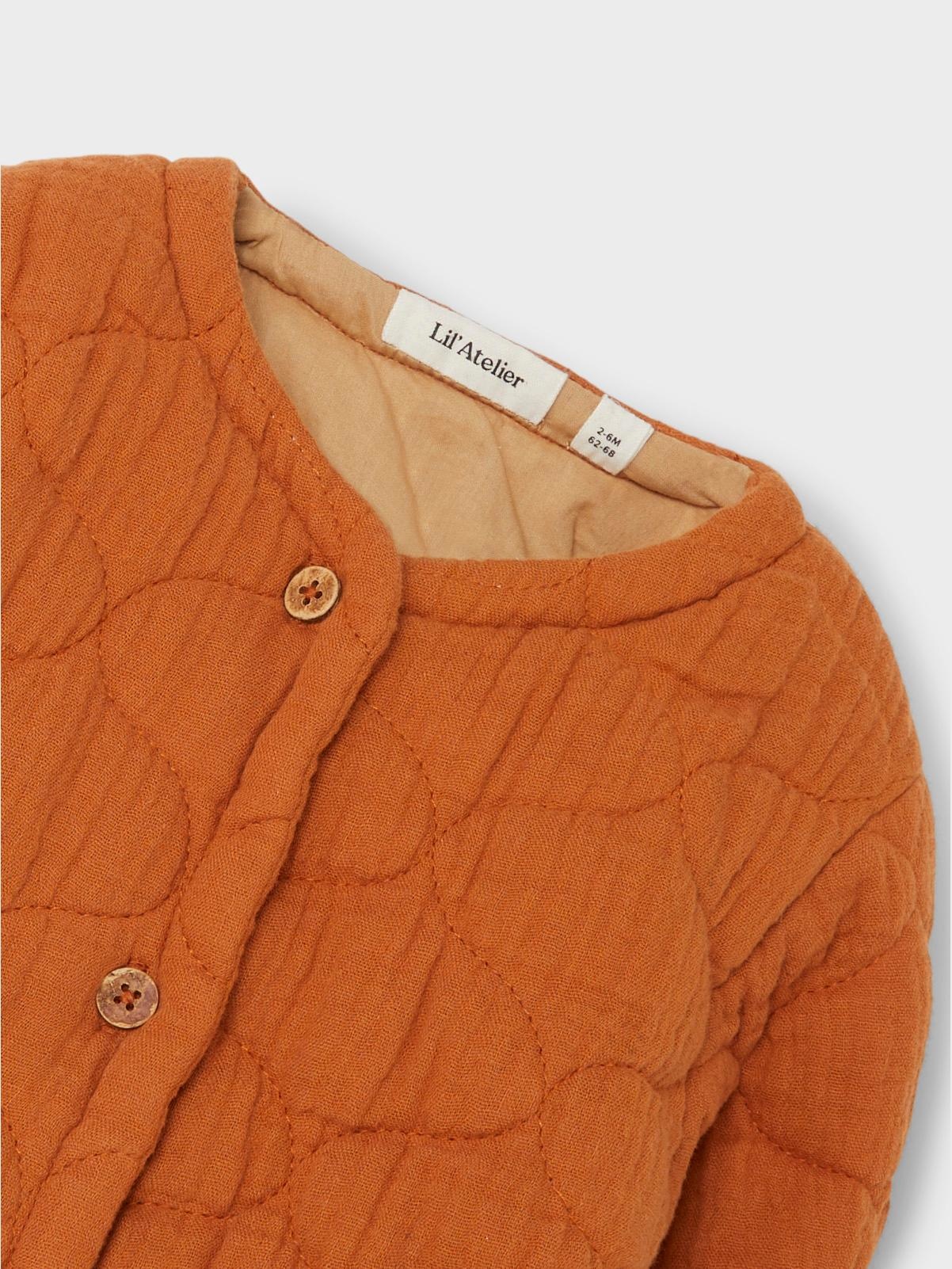 Dahlia short loose quilt jacket Bran Lil Atelier
