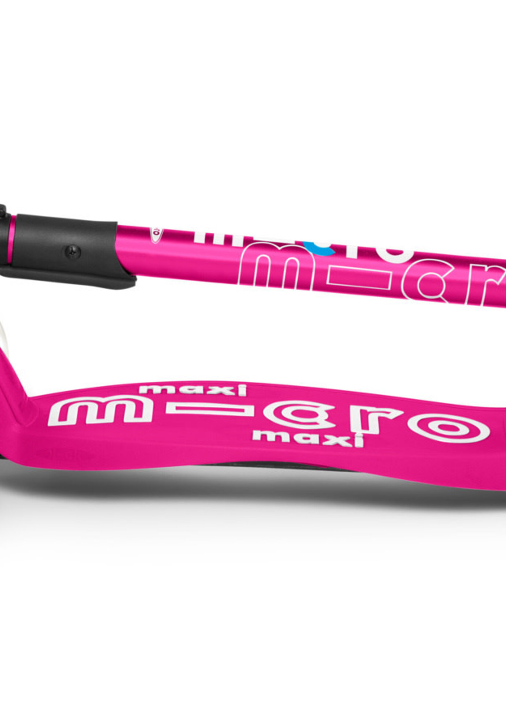 Micro Step Maxi Microstep deluxe LED inklapbaar Neon roze