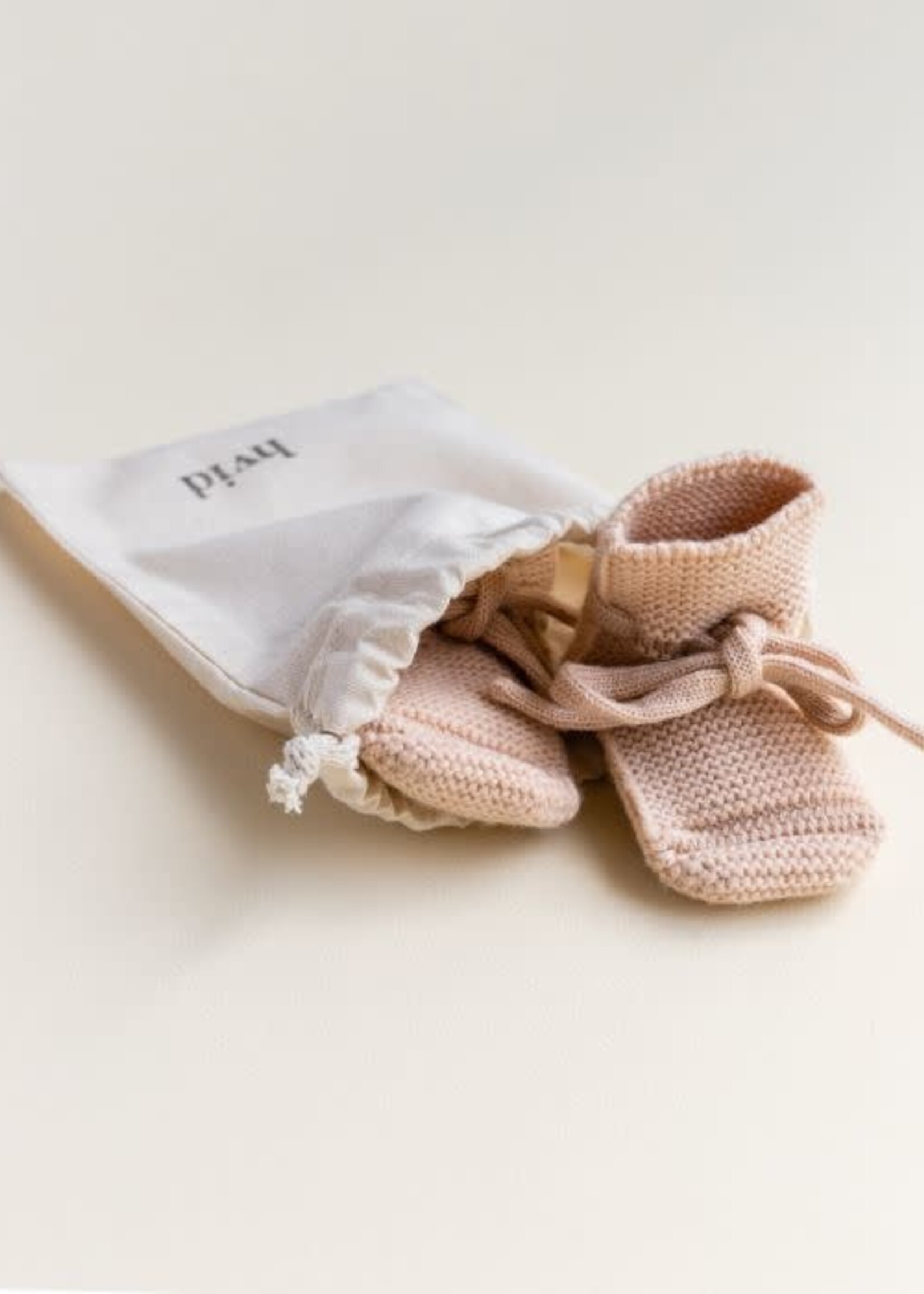 Hvid Booties Apricot 0-9 maanden, HVID