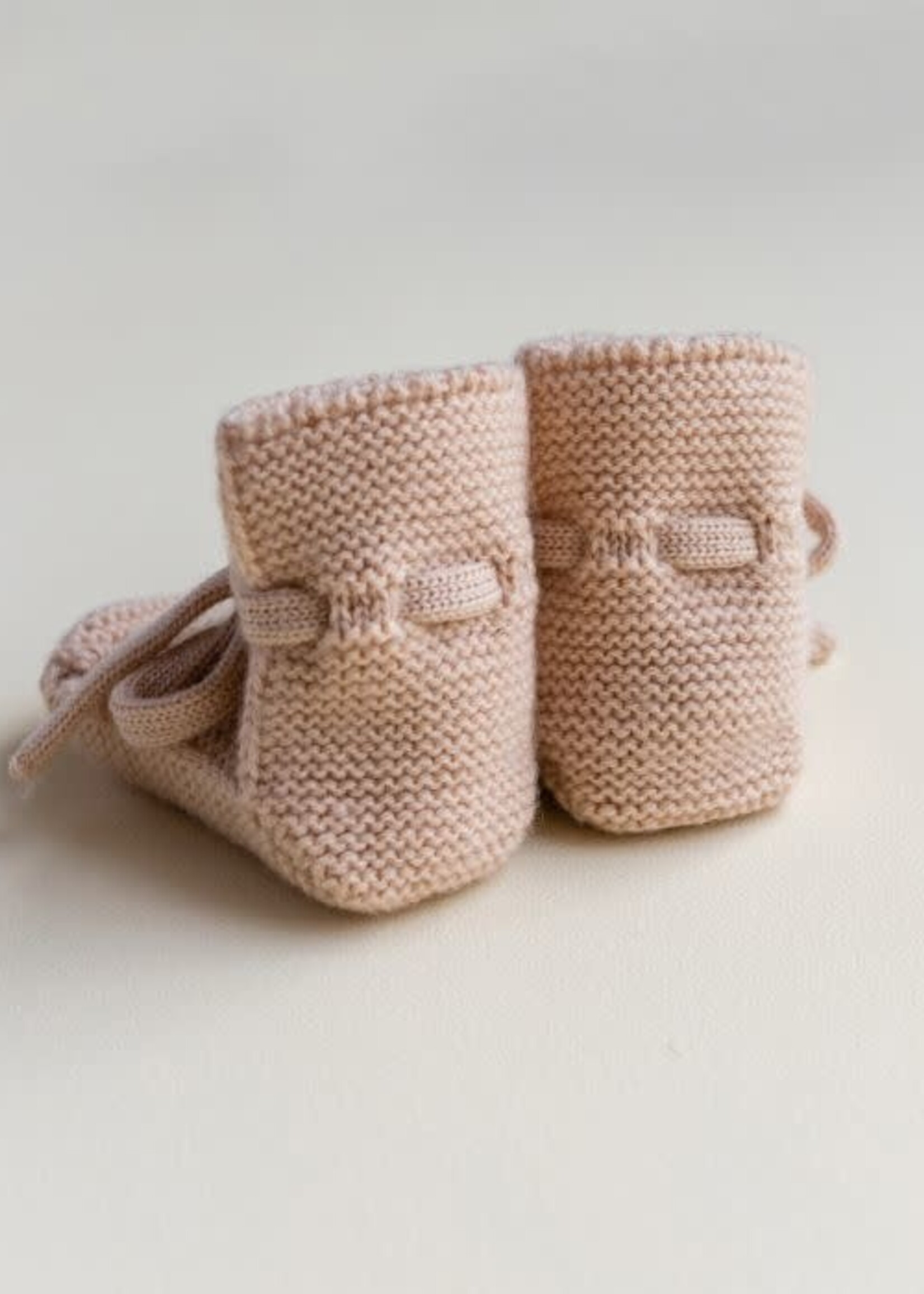 Hvid Booties Apricot 0-9 maanden, HVID