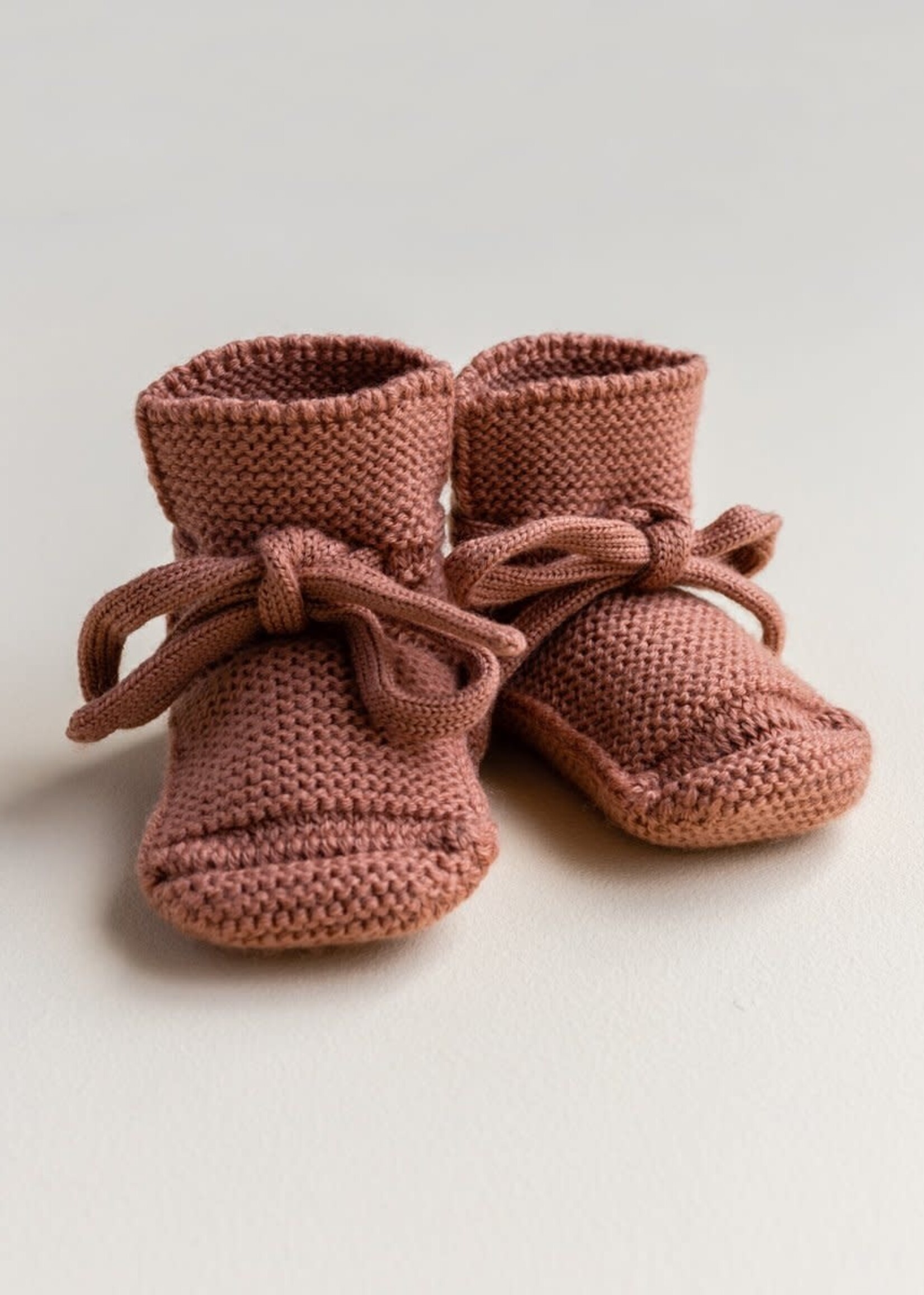 Hvid Booties Brick 0-9 maanden, HVID