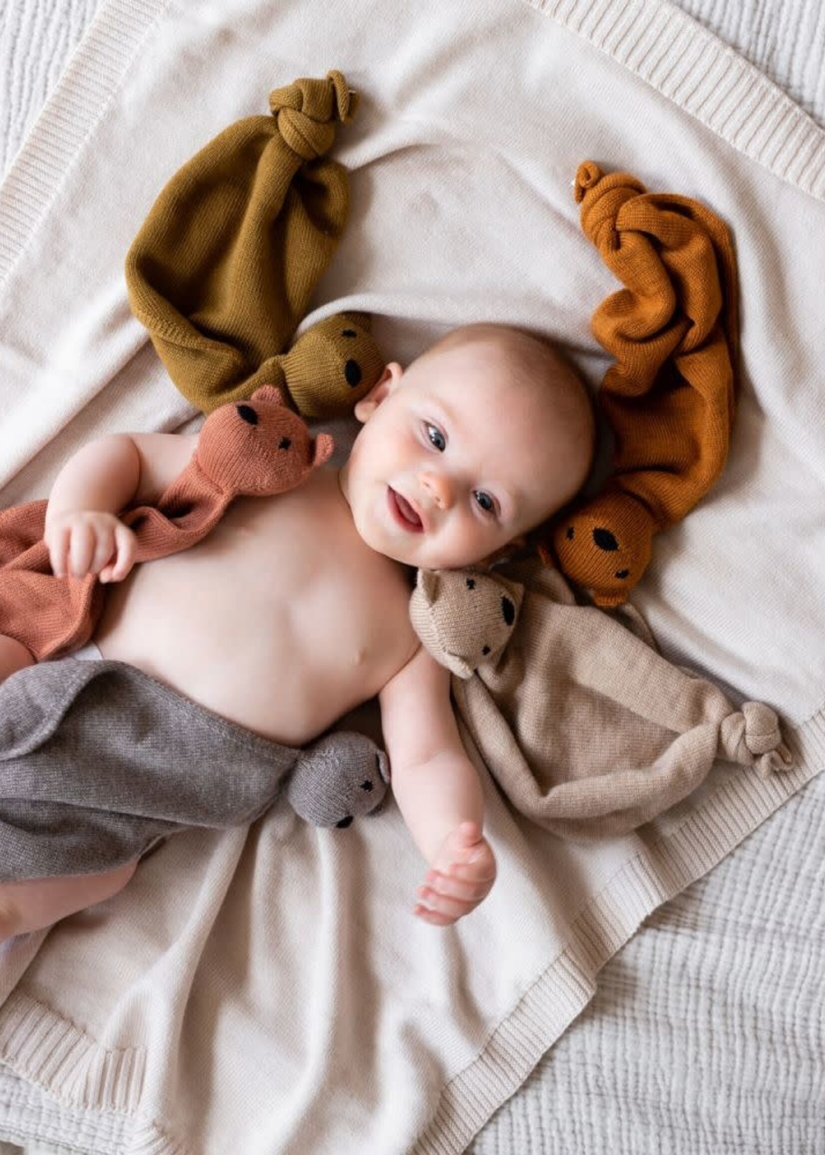 Hvid Teddy tokki Blush, Hvid