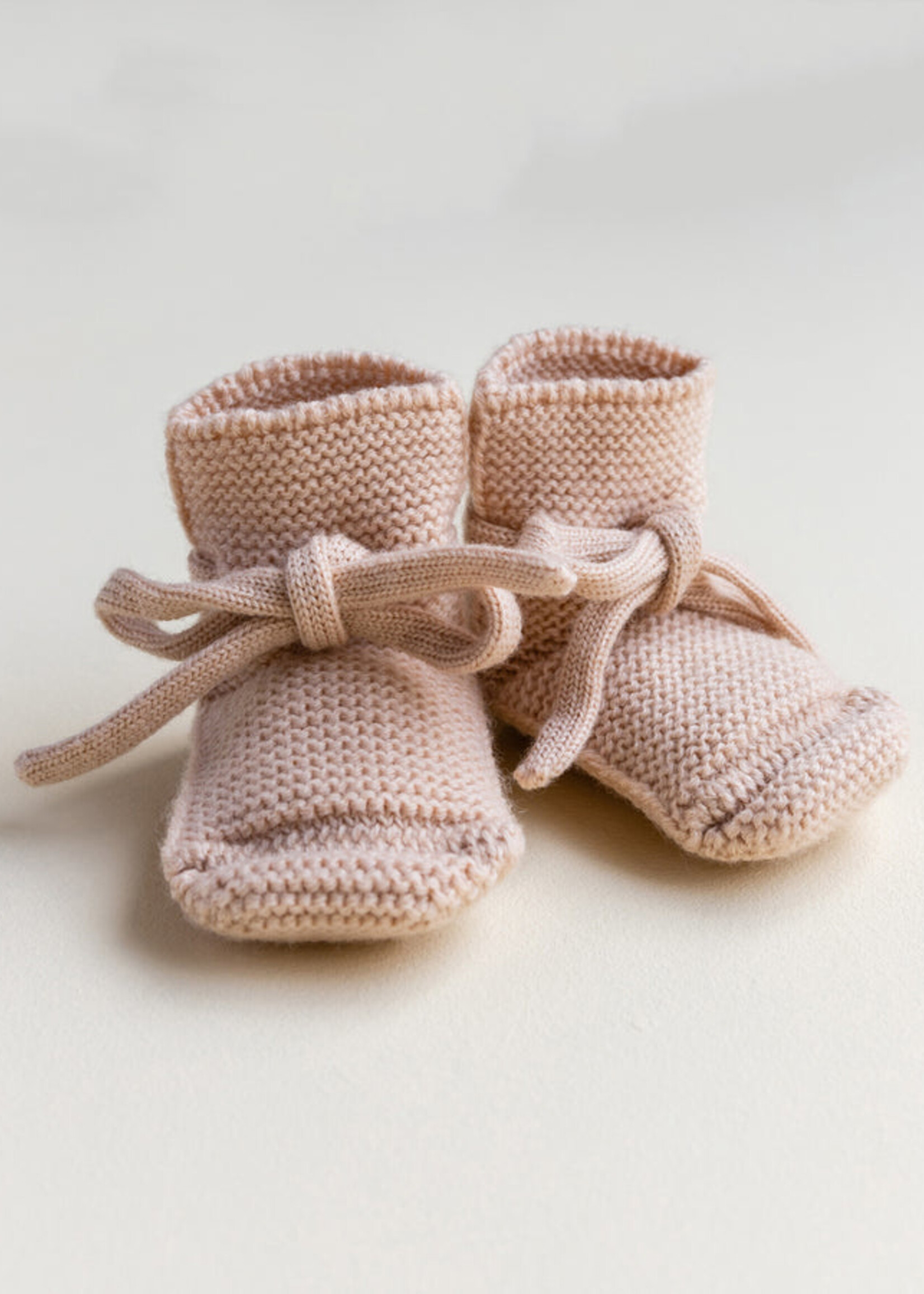 Hvid Booties Apricot 0-9 maanden, HVID