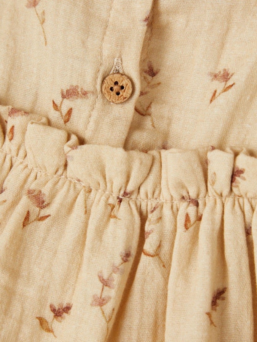 Hella loose dress pebble, Lil Atelier