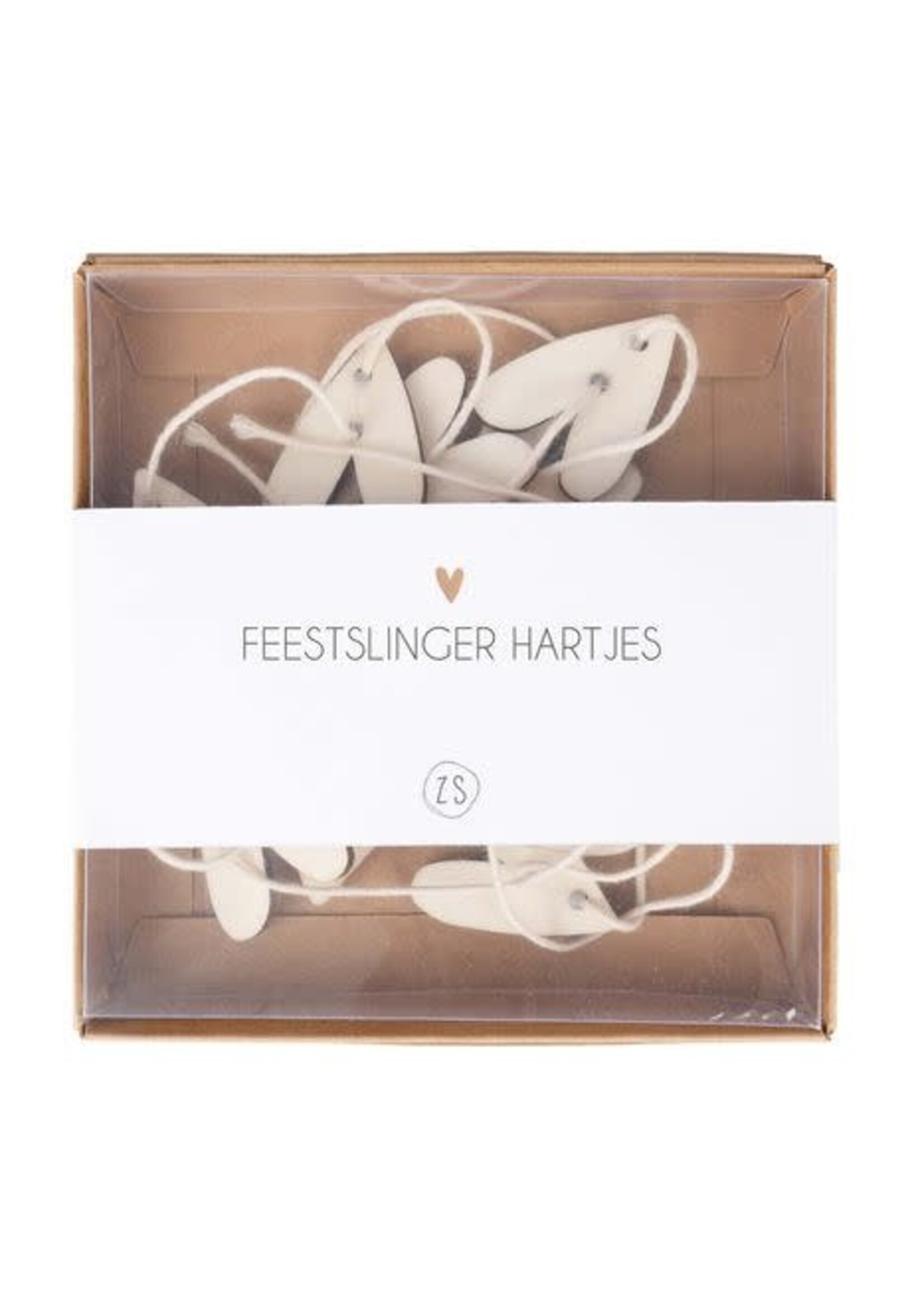 ZUSSS houten slinger hartjes, Zusss