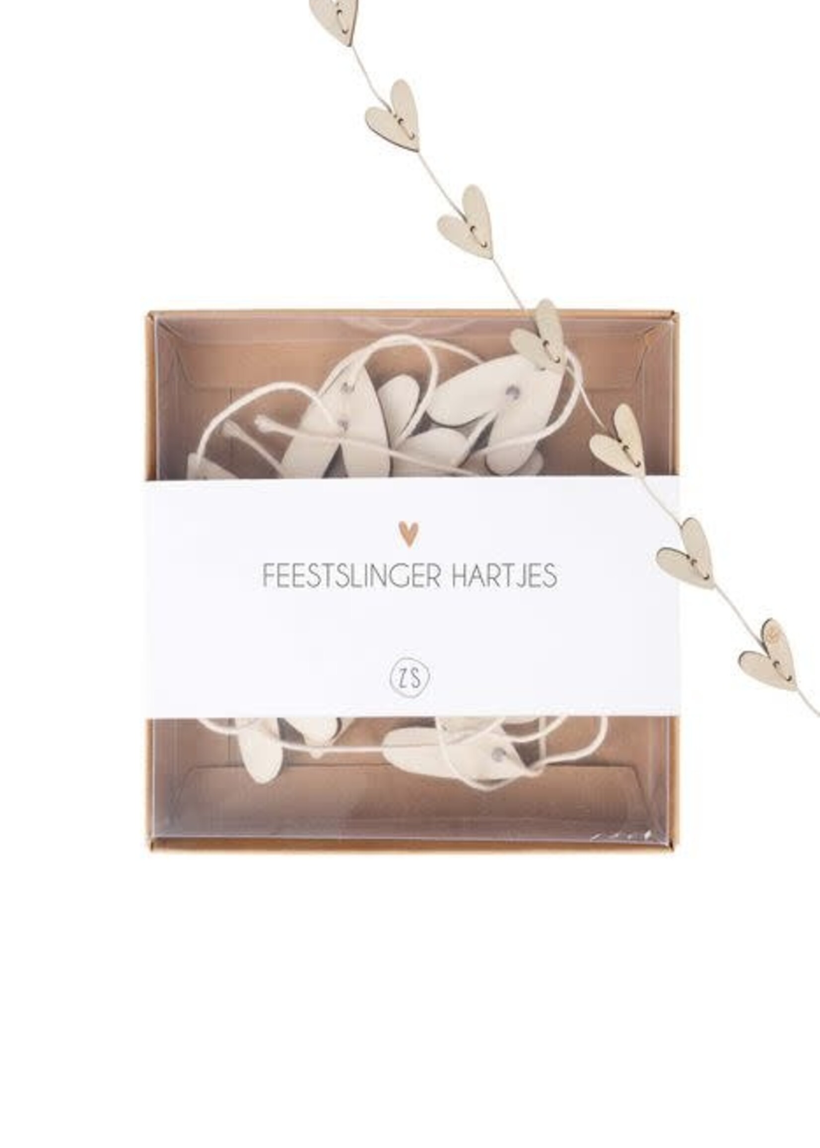 ZUSSS houten slinger hartjes, Zusss