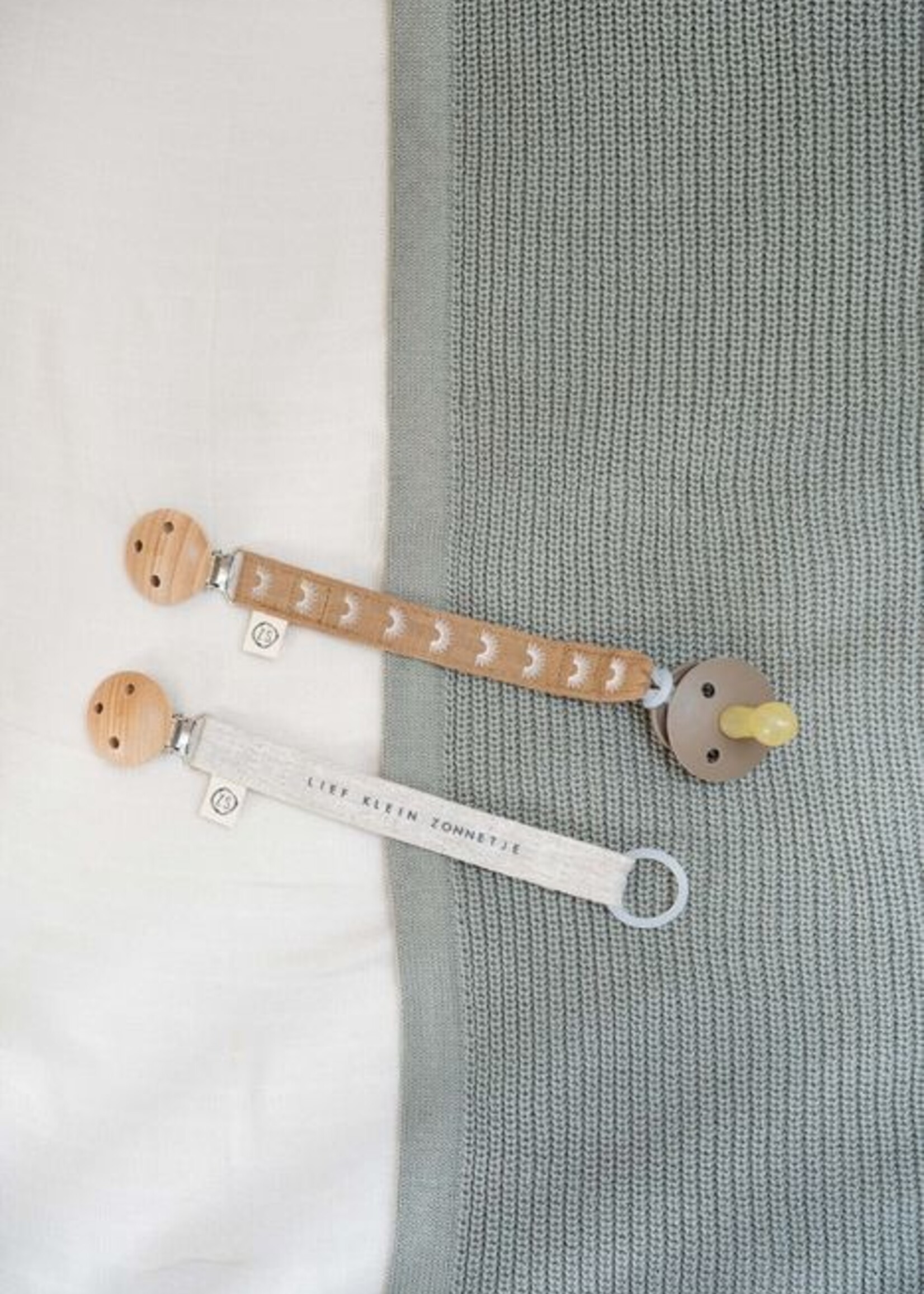 ZUSSS Linnen speenkoord klein zonnetje, Zusss