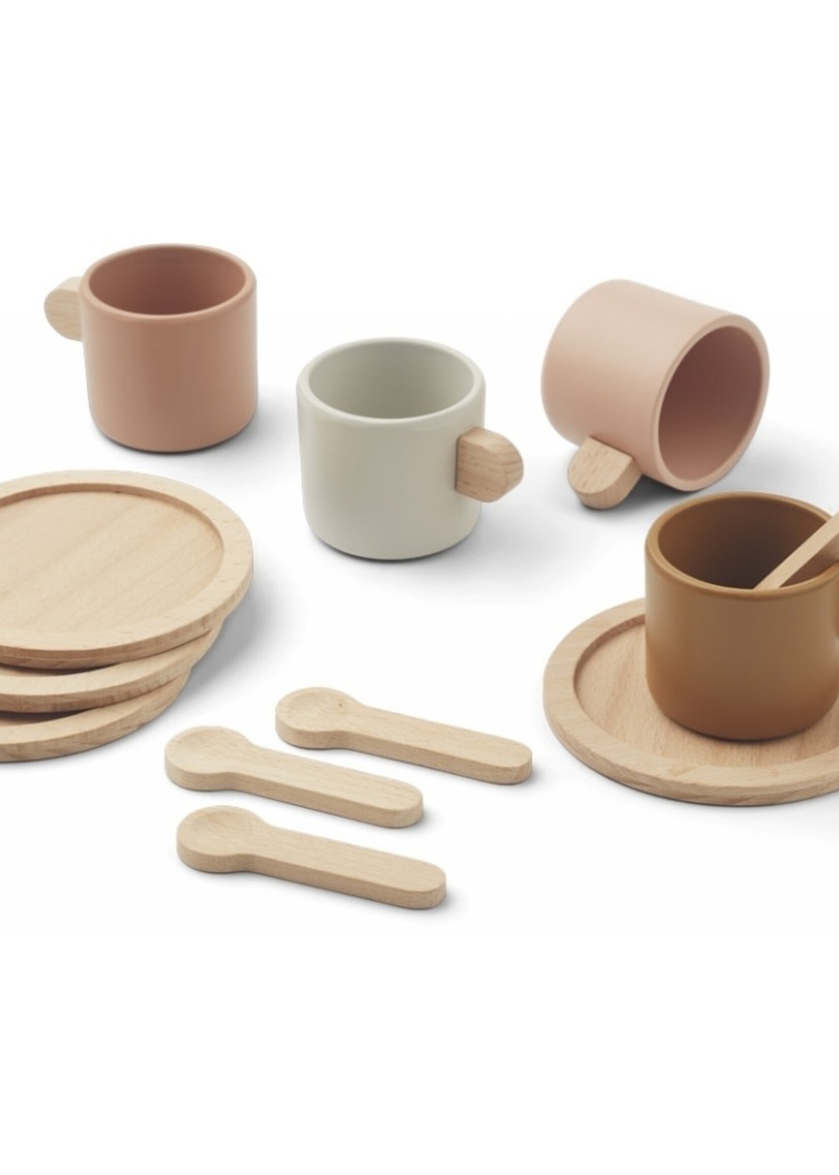 Liewood Callum play tableware rose multimix, Liewood