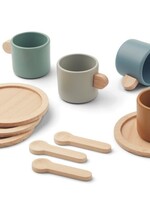 Liewood Callum play tableware Blue multimix, Liewood
