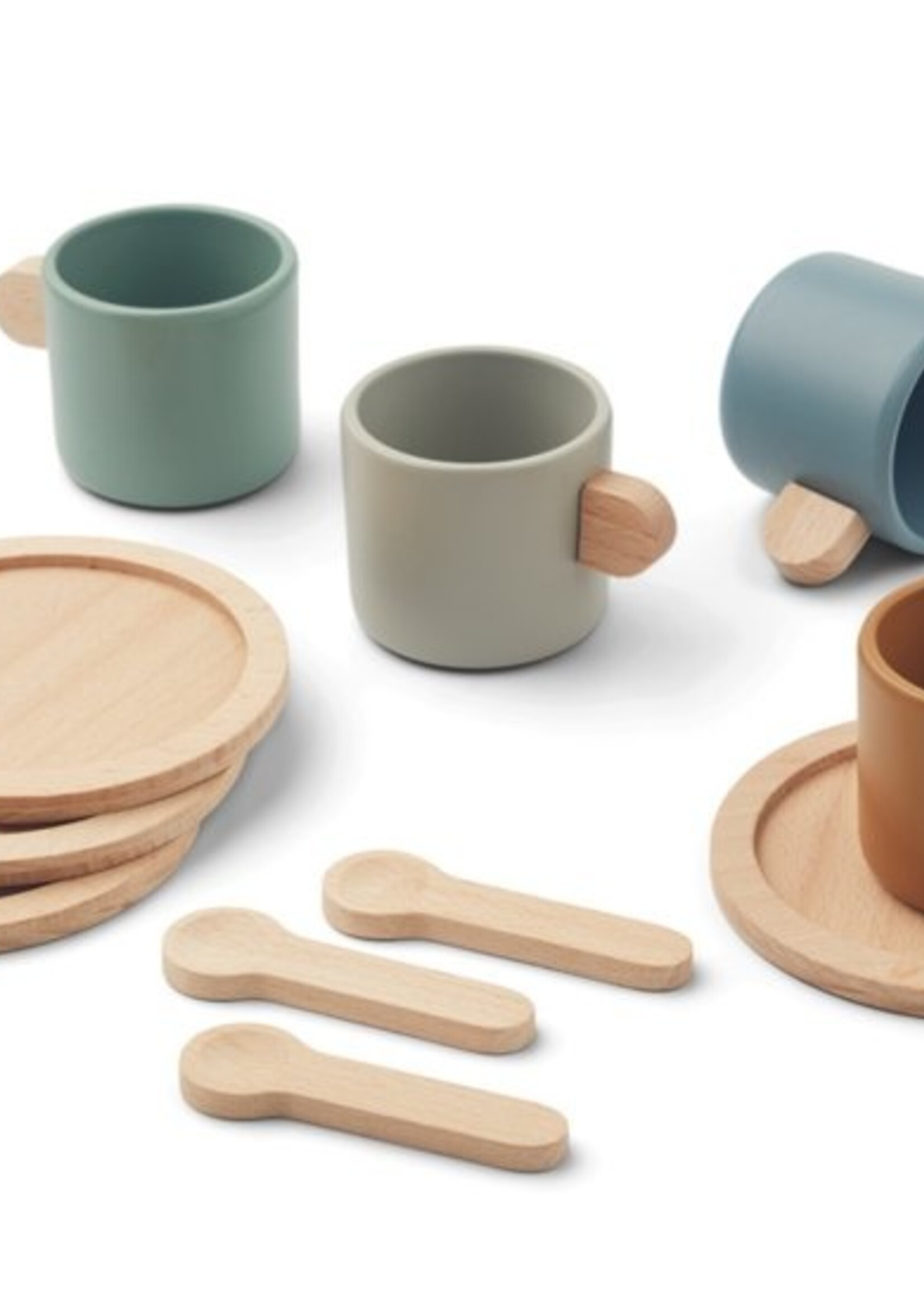 Liewood Callum play tableware Blue multimix, Liewood