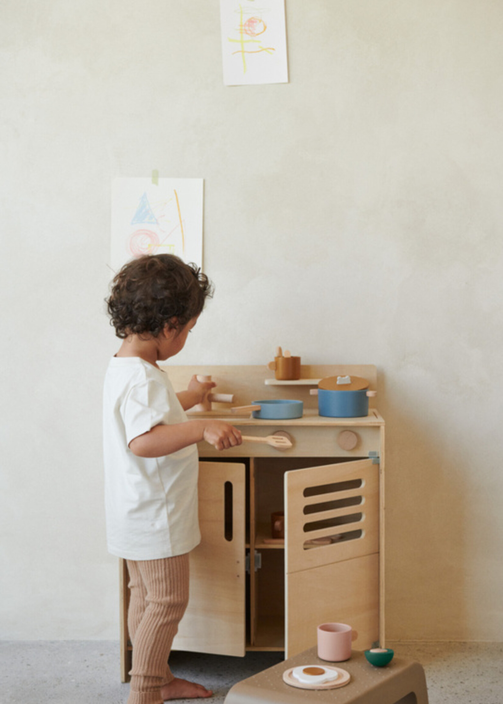 Liewood Callum play tableware Blue multimix, Liewood